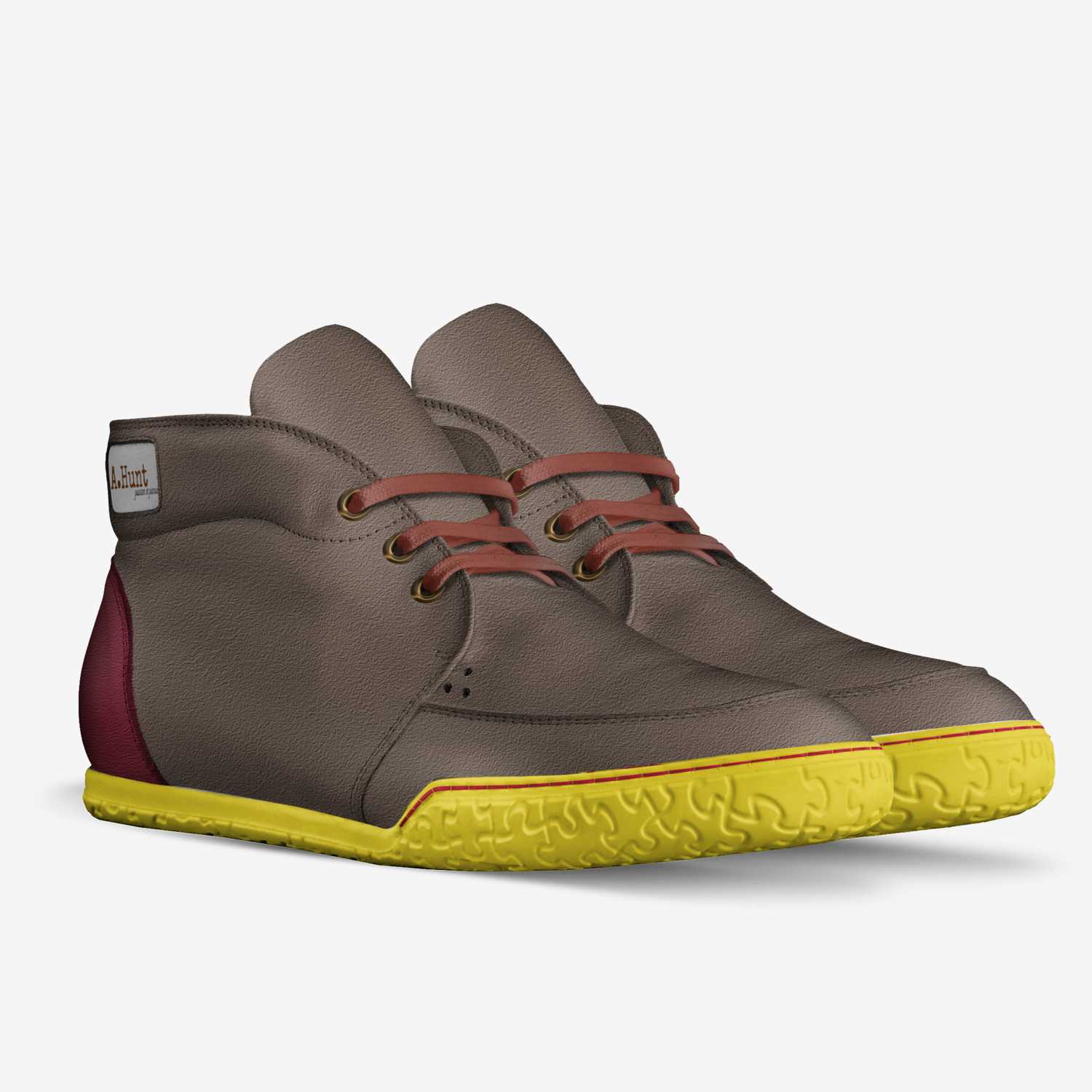 A.Hunt custom made in Italy shoes by Myran Hunter | Double view