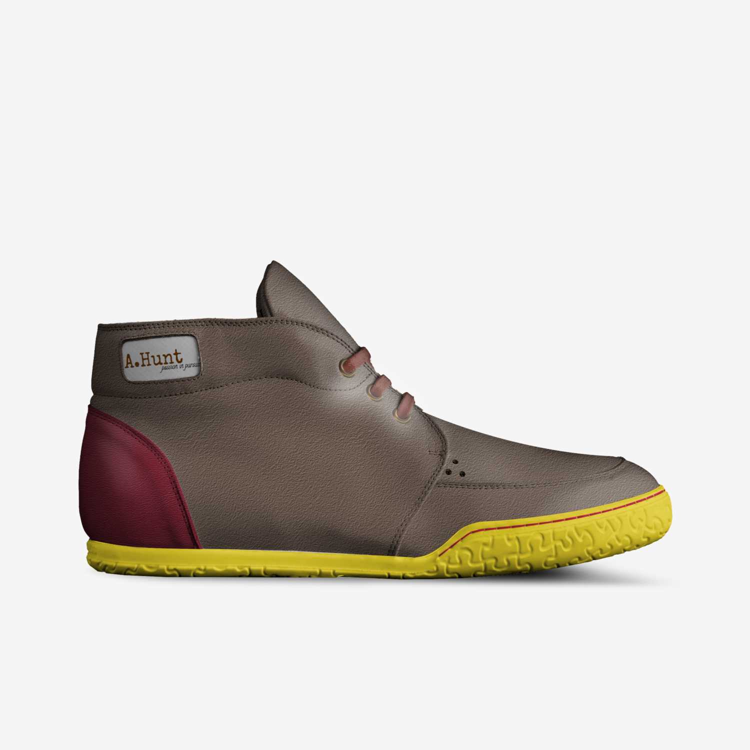A.Hunt custom made in Italy shoes by Myran Hunter | Side view