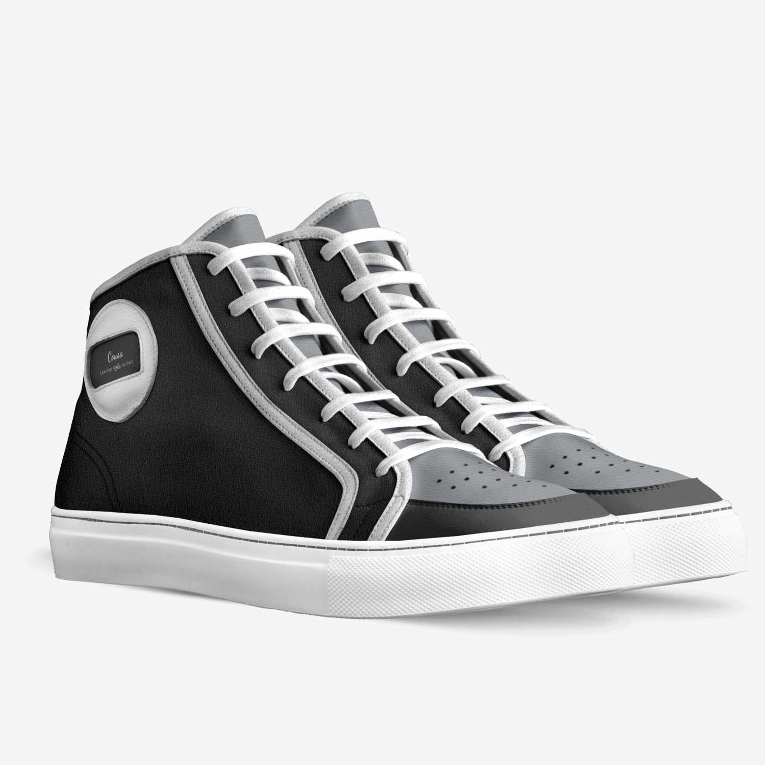 Cousa custom made in Italy shoes by Rashan Hughes | Double view