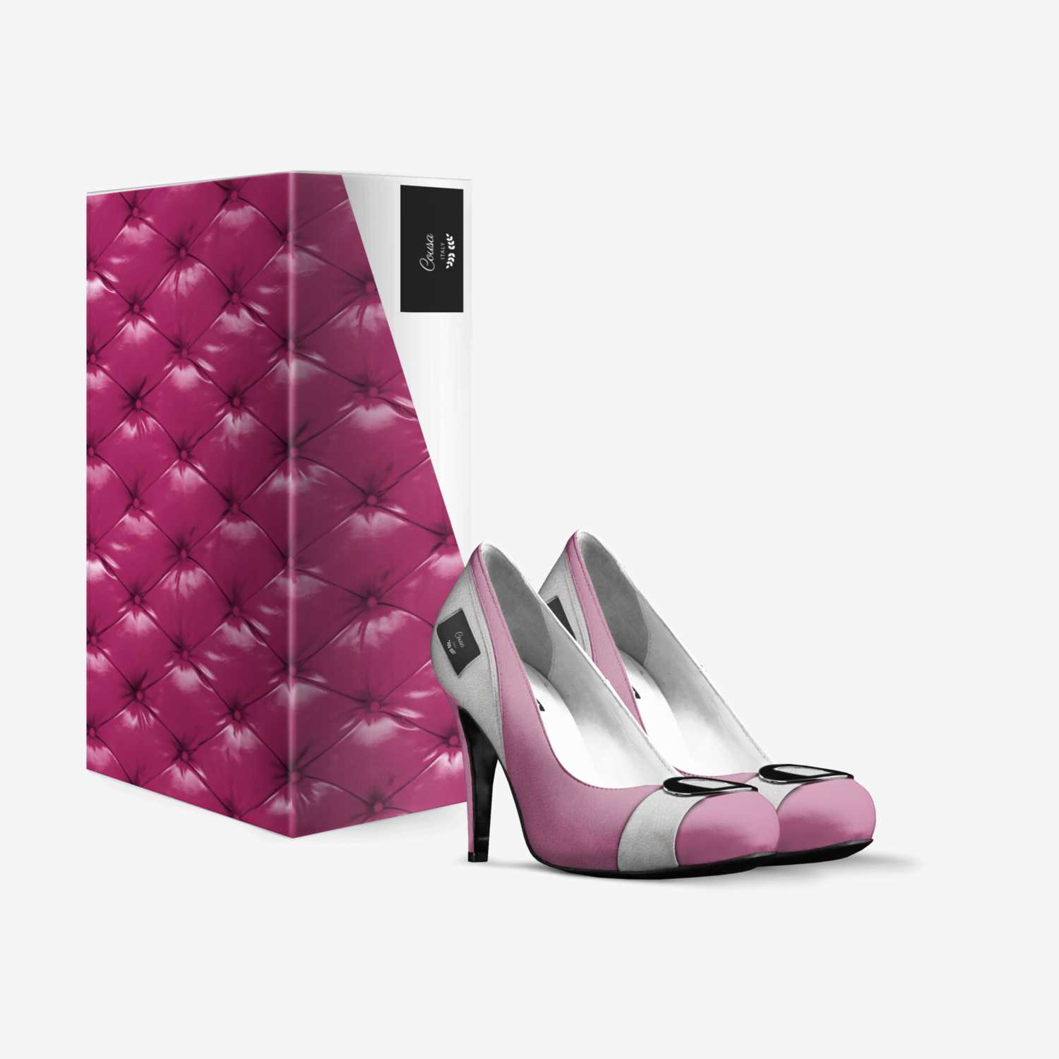 Cousa  custom made in Italy shoes by Rashan Hughes | Box view
