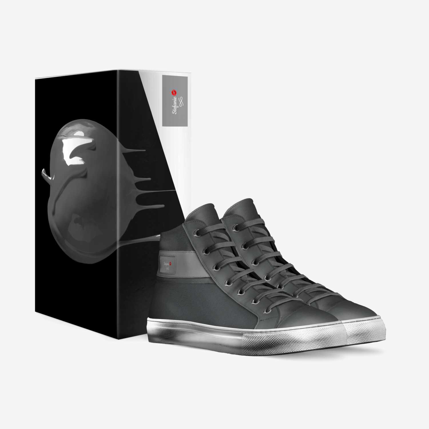 Stefanie💋 custom made in Italy shoes by Stefanie Black | Box view