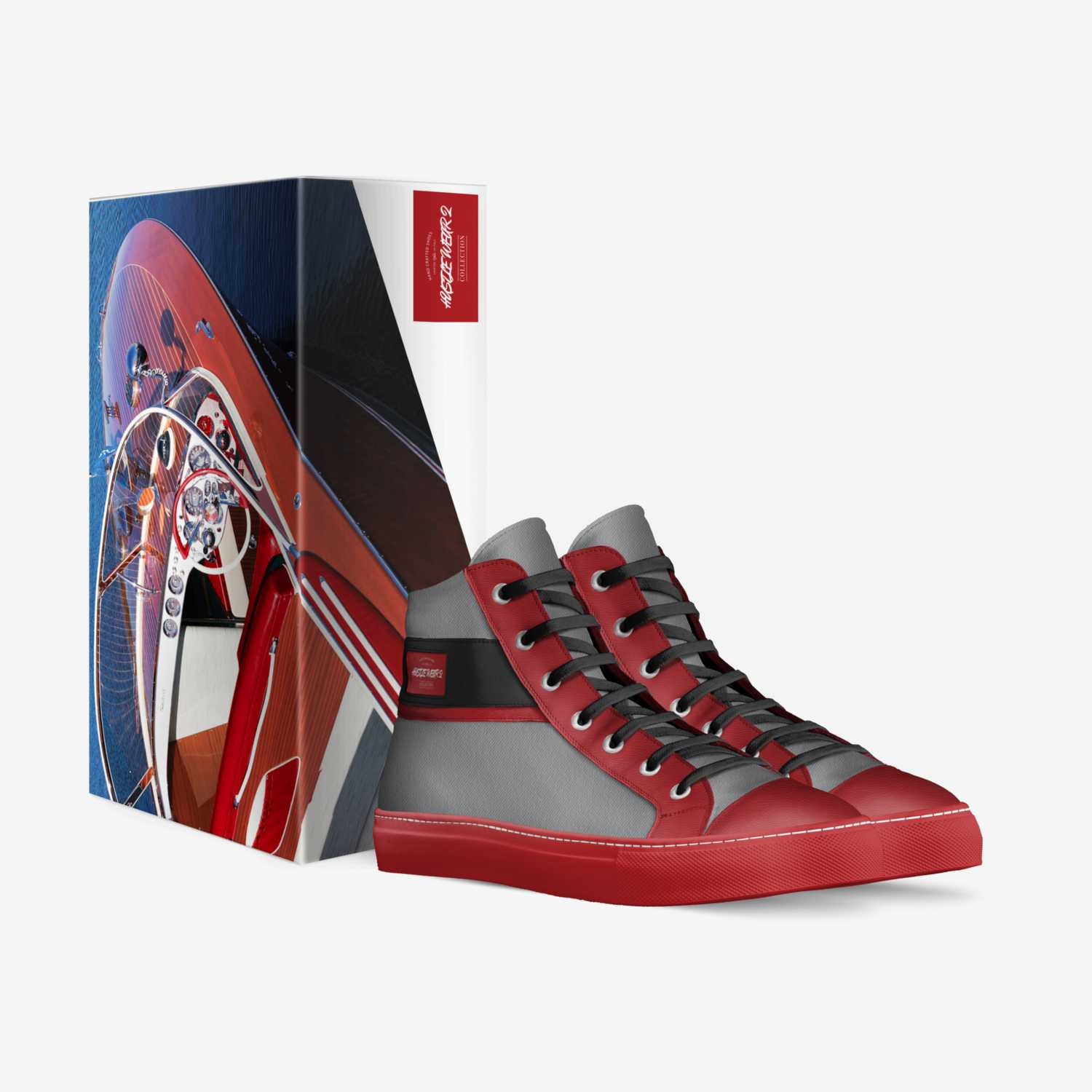 HUSTLE WEAR 2 custom made in Italy shoes by Thomas Granger | Box view