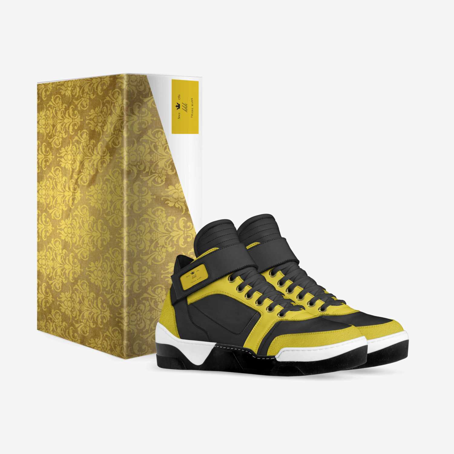 MJ replay custom made in Italy shoes by Tyler Hilpert | Box view