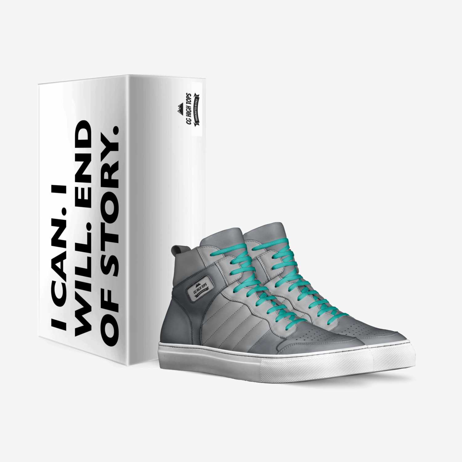CG HIGH TOPS custom made in Italy shoes by Connor Gwilliam | Box view