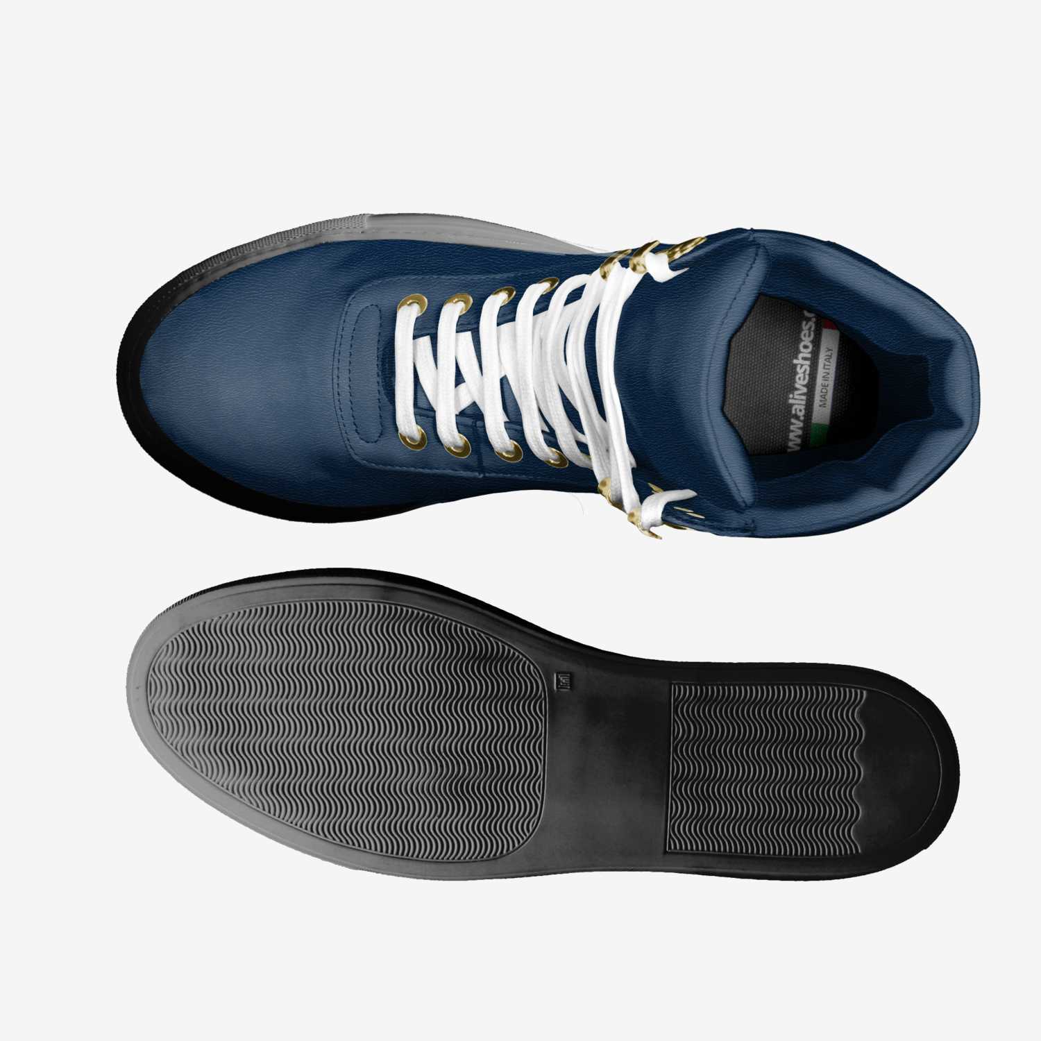 SS2 custom made in Italy shoes by Keia Johnson | Top view