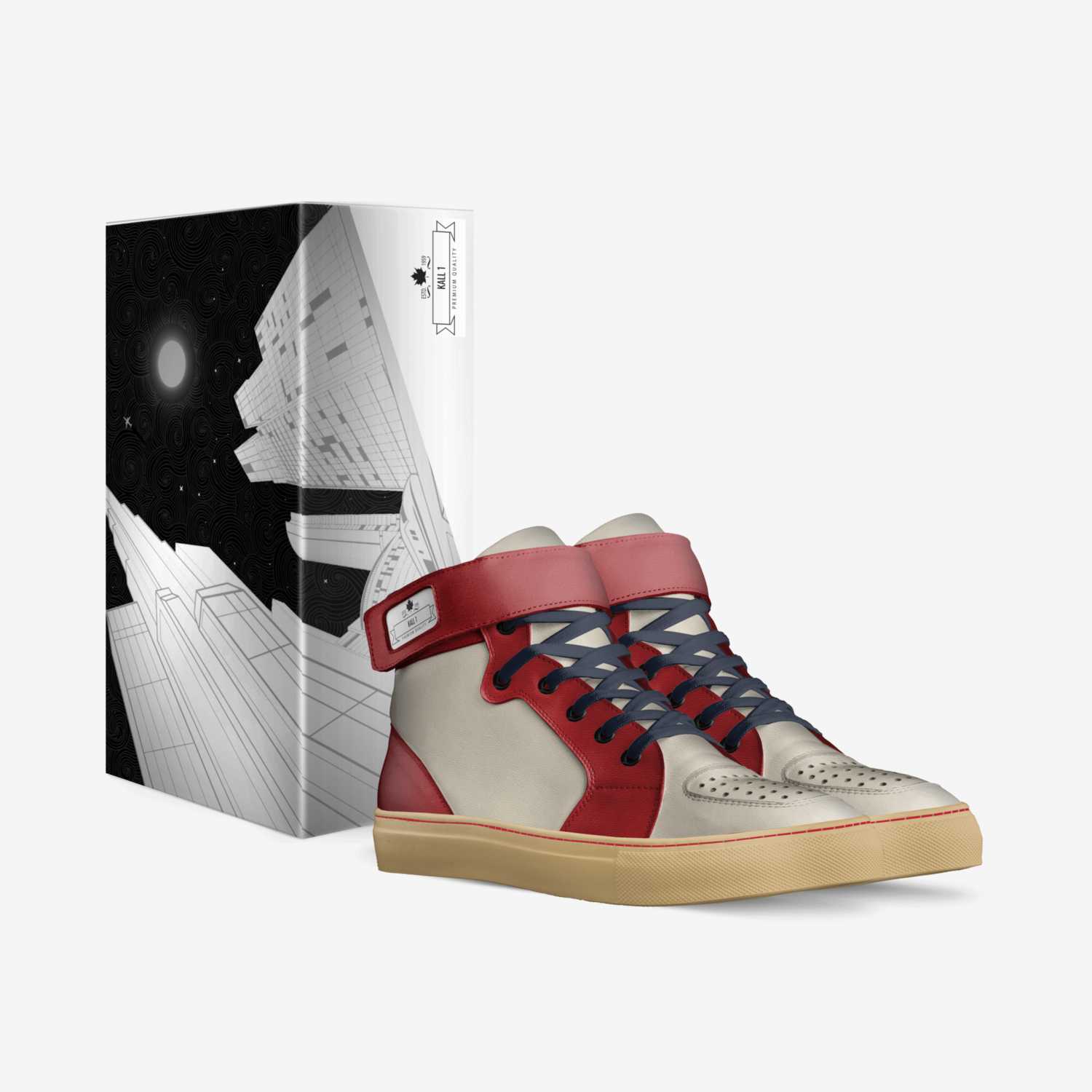 kall 1 custom made in Italy shoes by Kallum Coekin Reffell | Box view