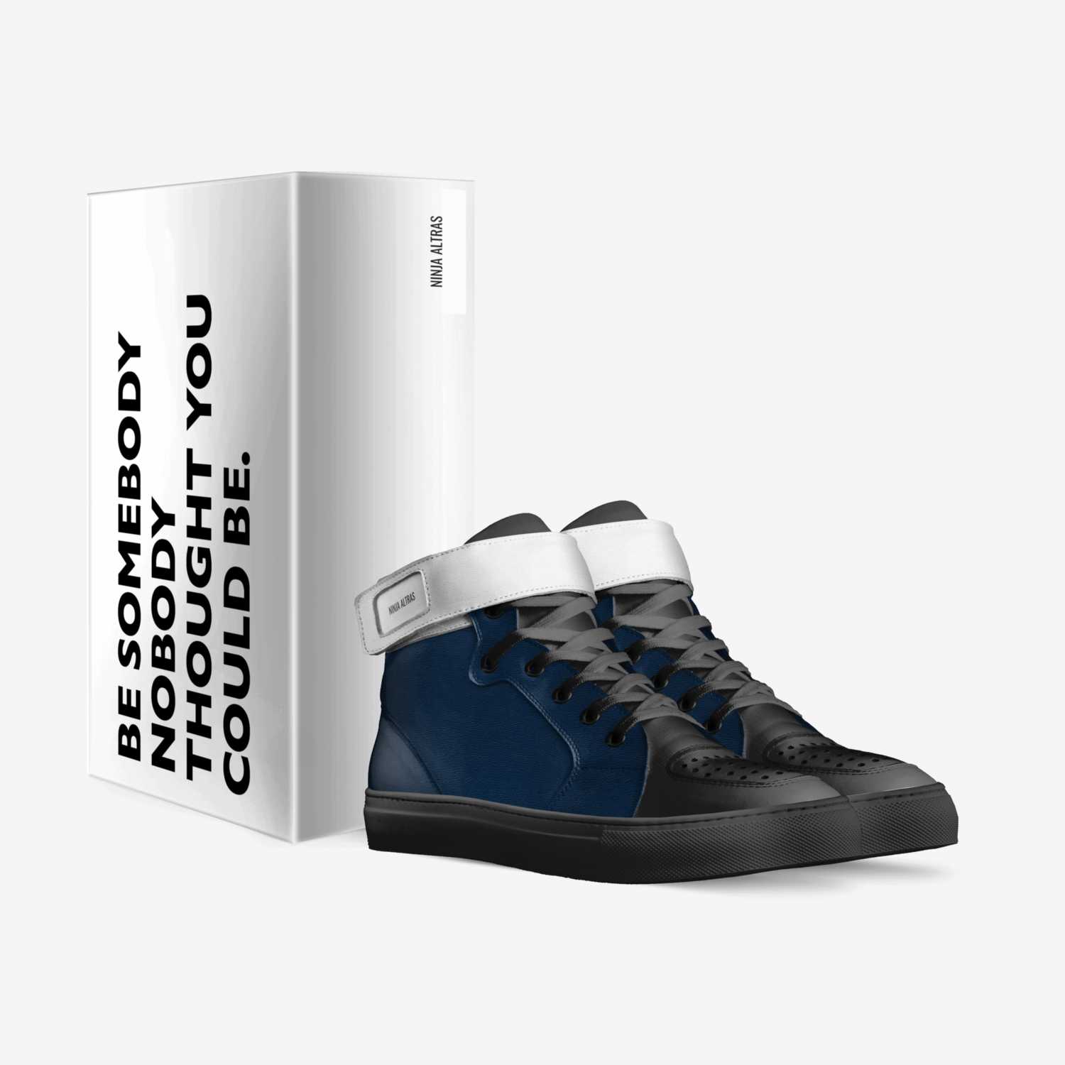 ninja altras custom made in Italy shoes by Jbandy K9 | Box view