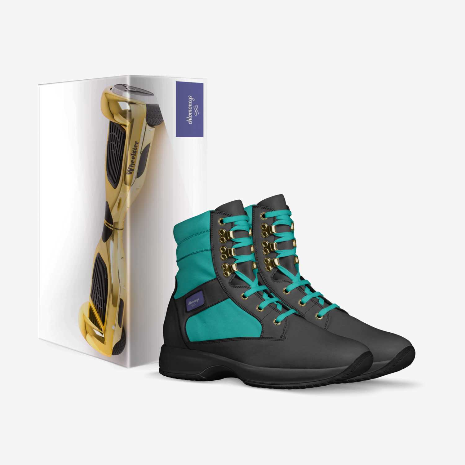 chlomoneys custom made in Italy shoes by Chloe | Box view