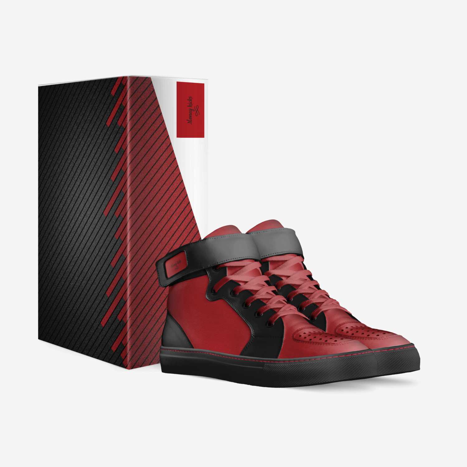 Money kicks custom made in Italy shoes by Josiah | Box view