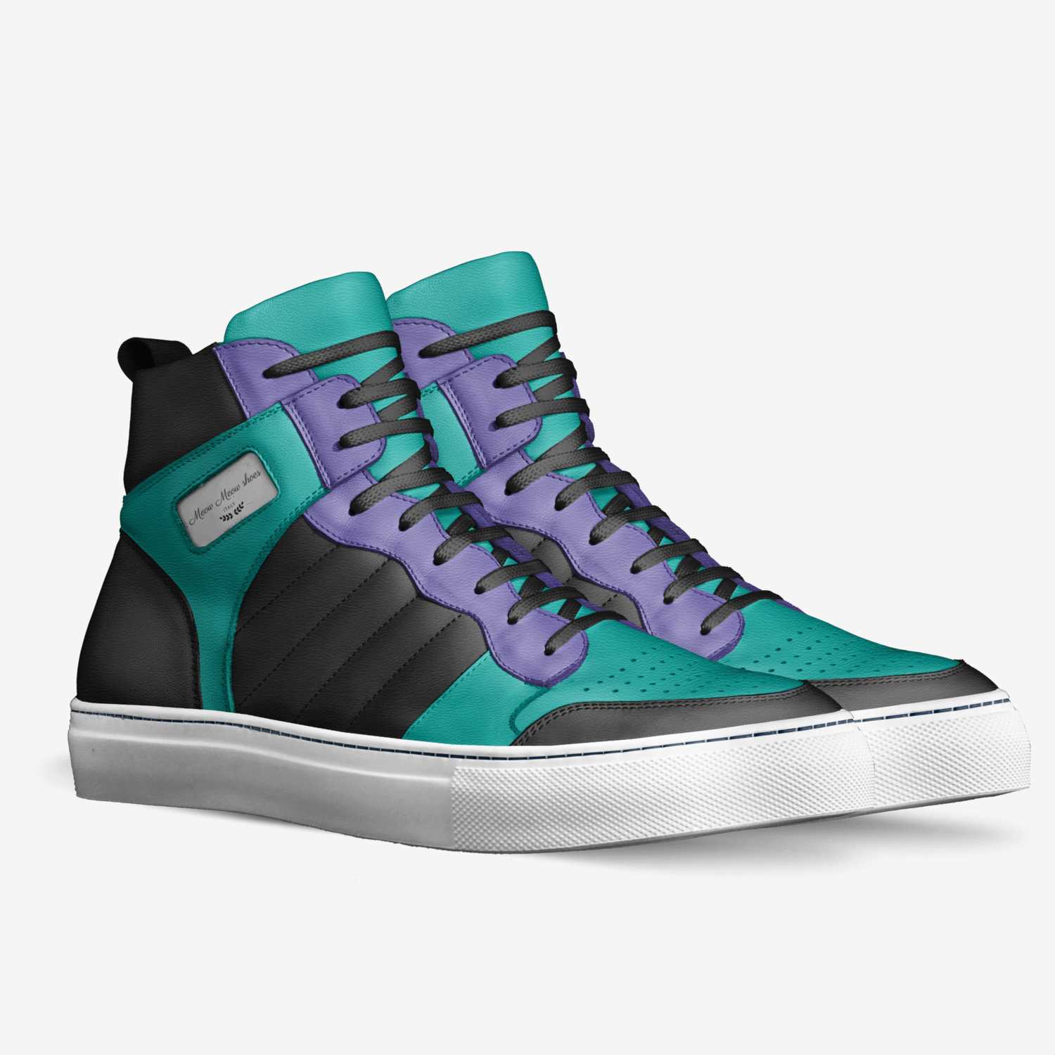 Meow Meow shoes custom made in Italy shoes by Music | Double view