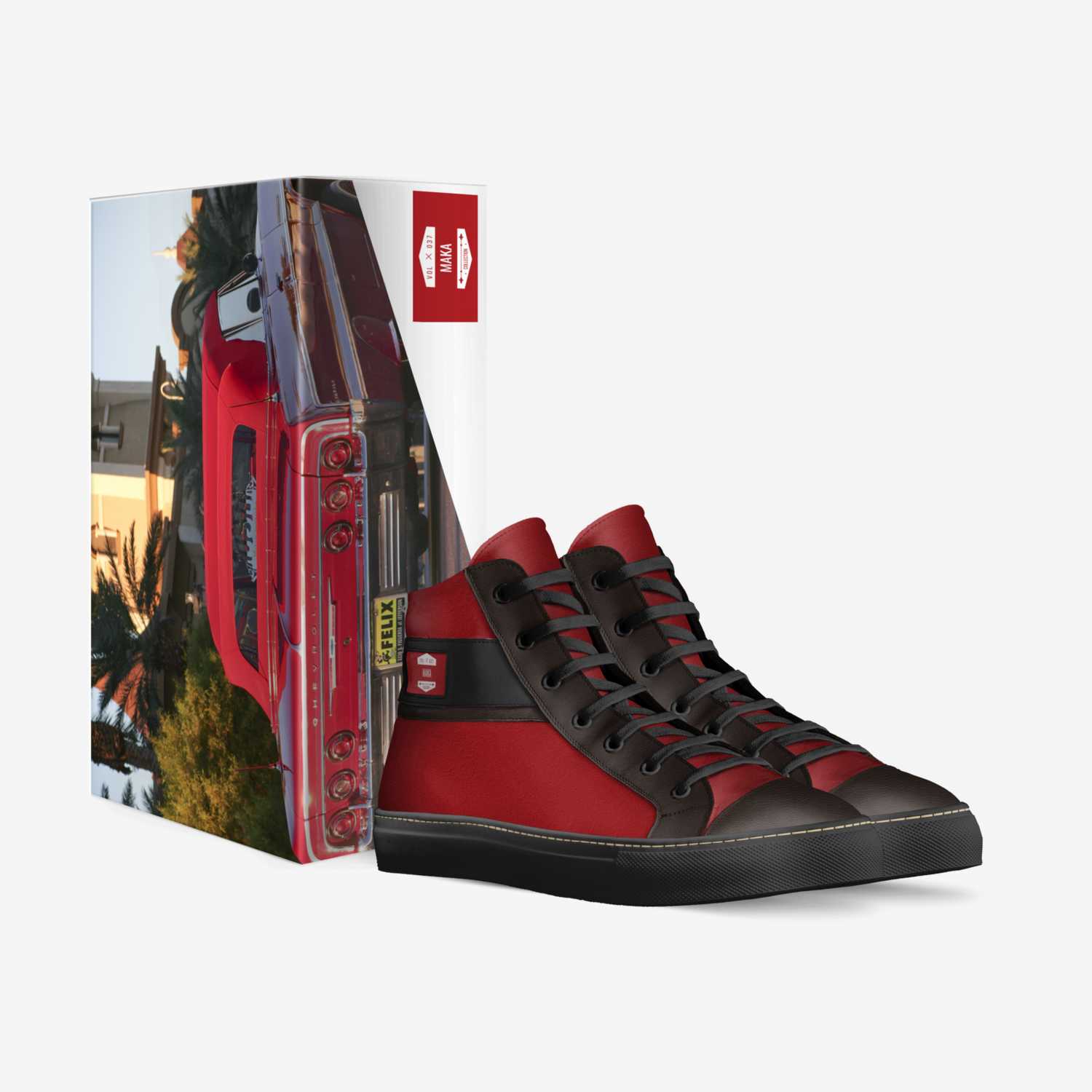Maka custom made in Italy shoes by Paul Stephen Neru Maka | Box view