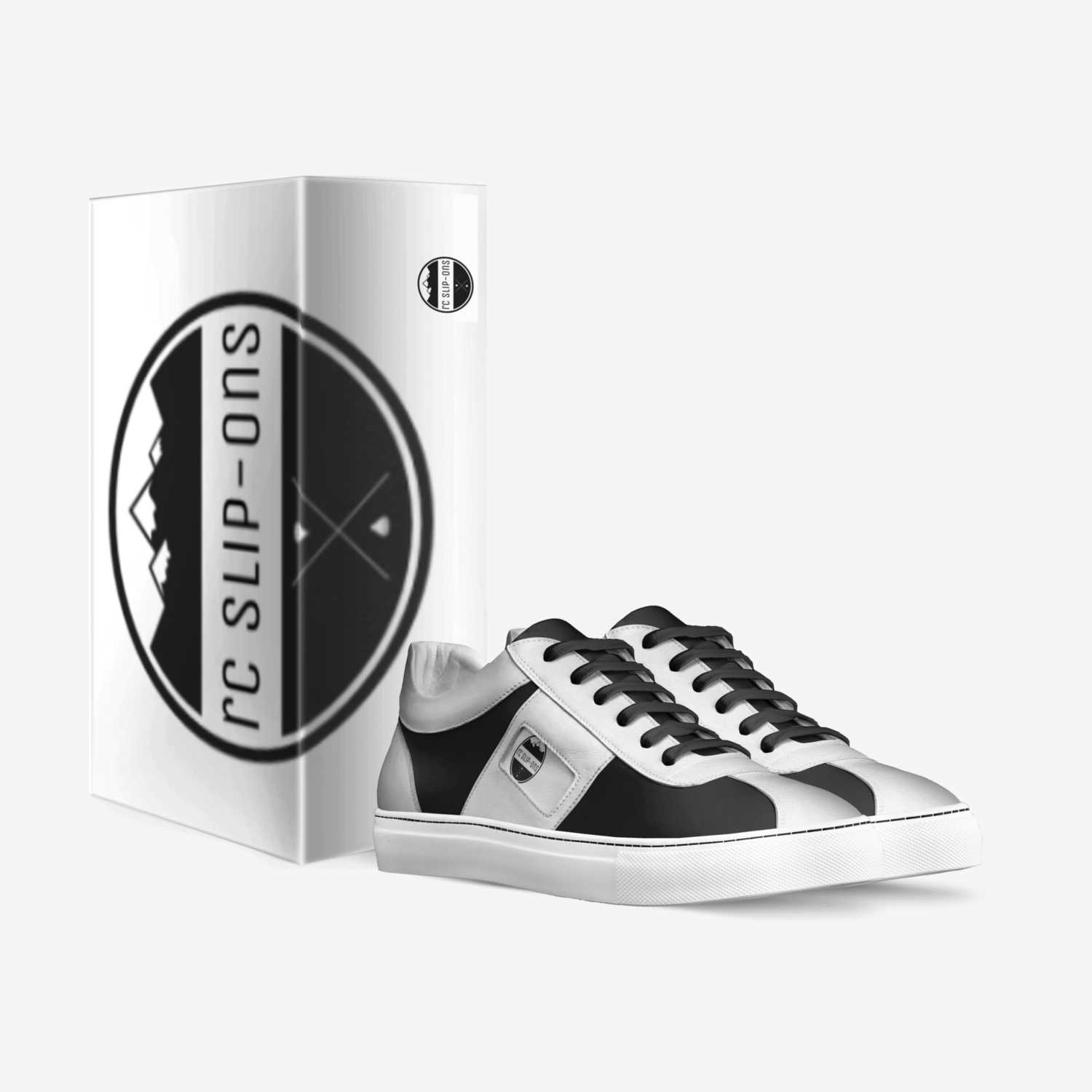 rc slip-ons custom made in Italy shoes by Reese Cole | Box view
