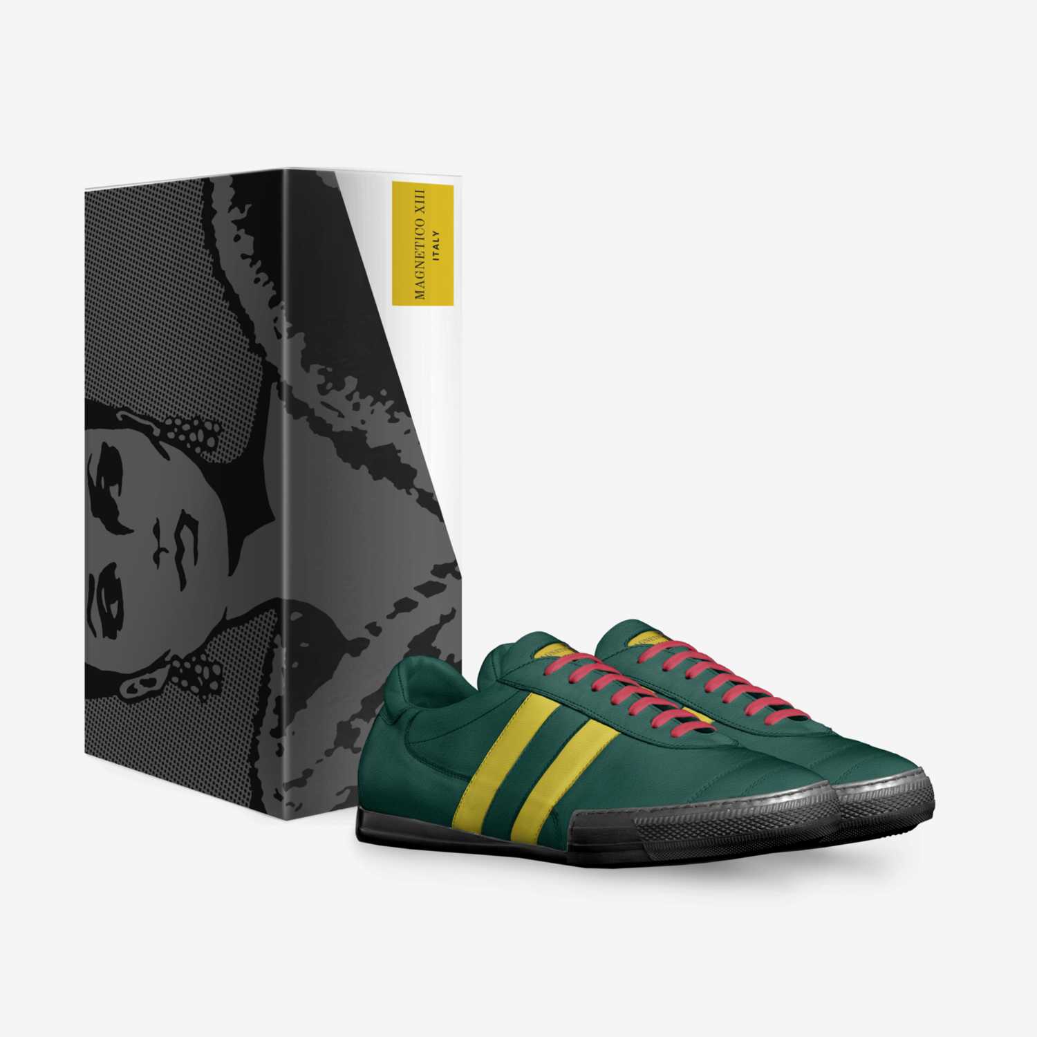 MAGNETICO XIII SEN custom made in Italy shoes by Jesús Sandoval | Box view