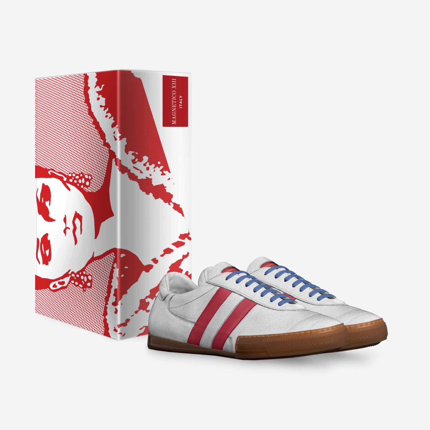 MAGNETICO XIII CRO custom made in Italy shoes by Jesús Sandoval | Box view