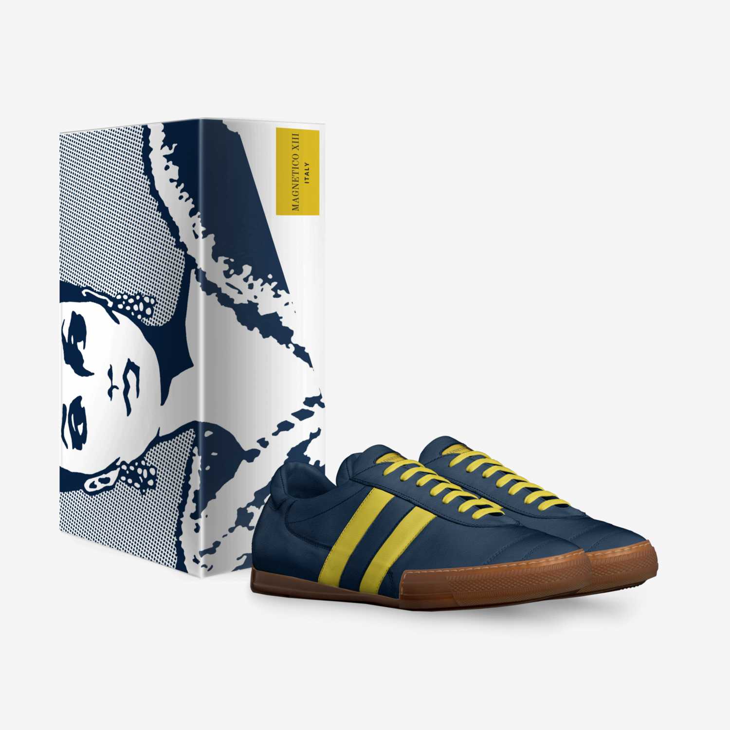 MAGNETICO XIII AUS custom made in Italy shoes by Jesús Sandoval | Box view