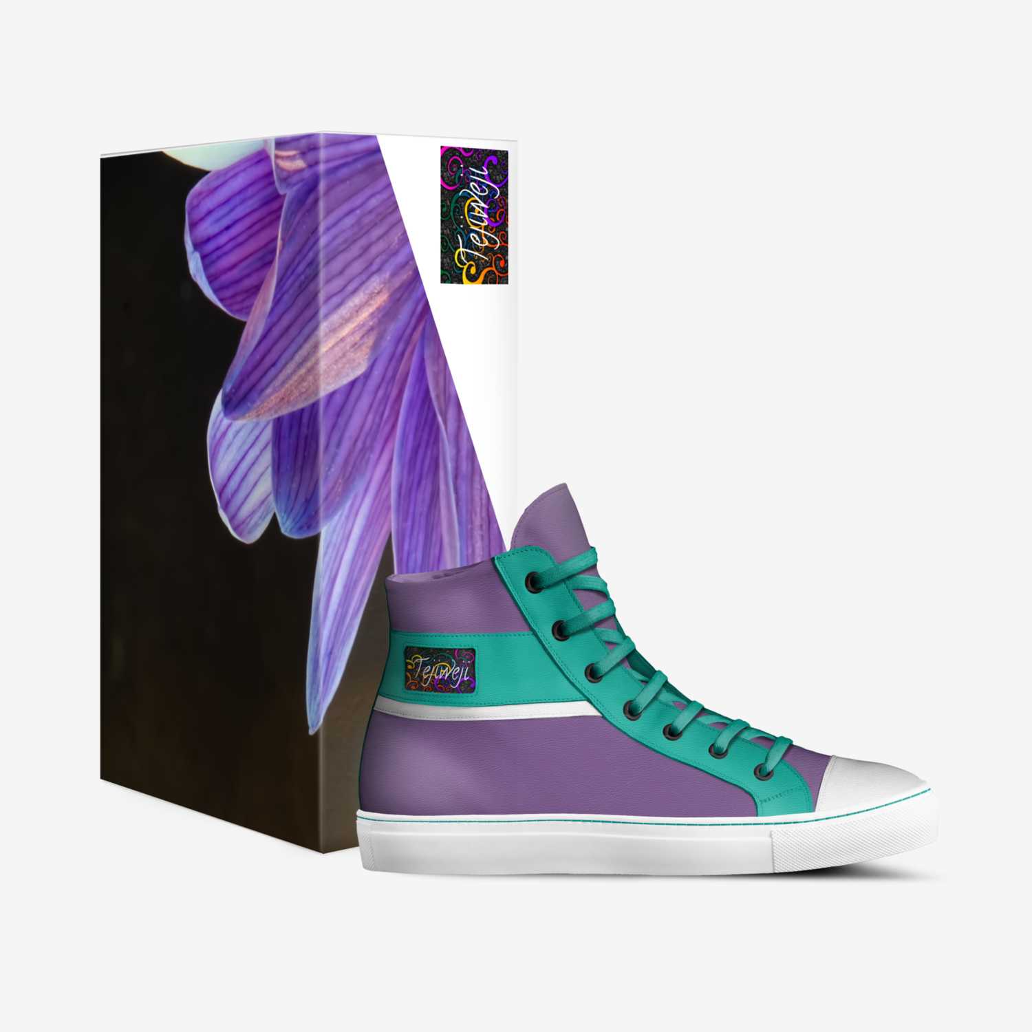 Tejiweji custom made in Italy shoes by Tejoi Dixon | Box view