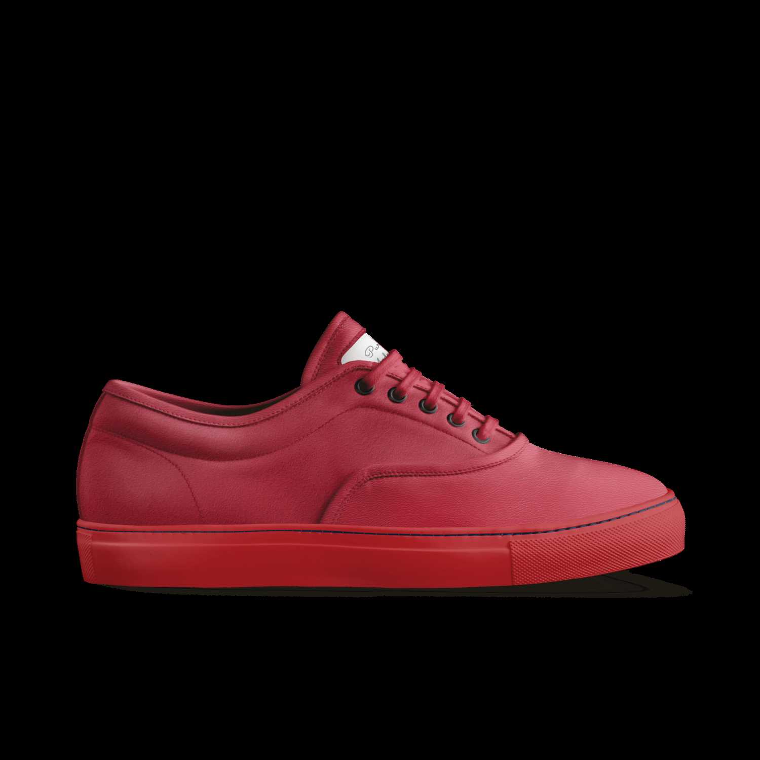 Pure red A Custom Shoe concept by Devin James
