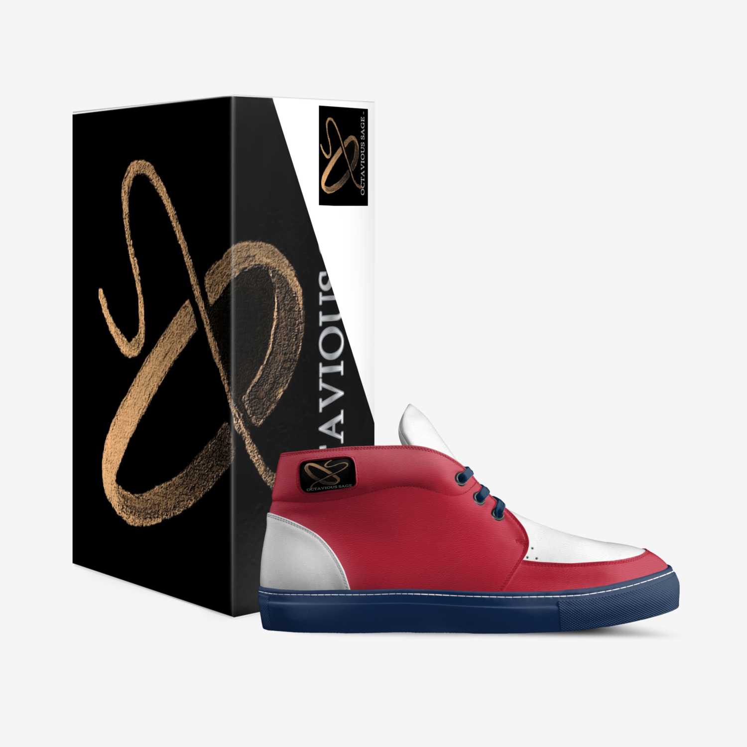 OS BY DESIGN custom made in Italy shoes by Octavious Sage | Box view