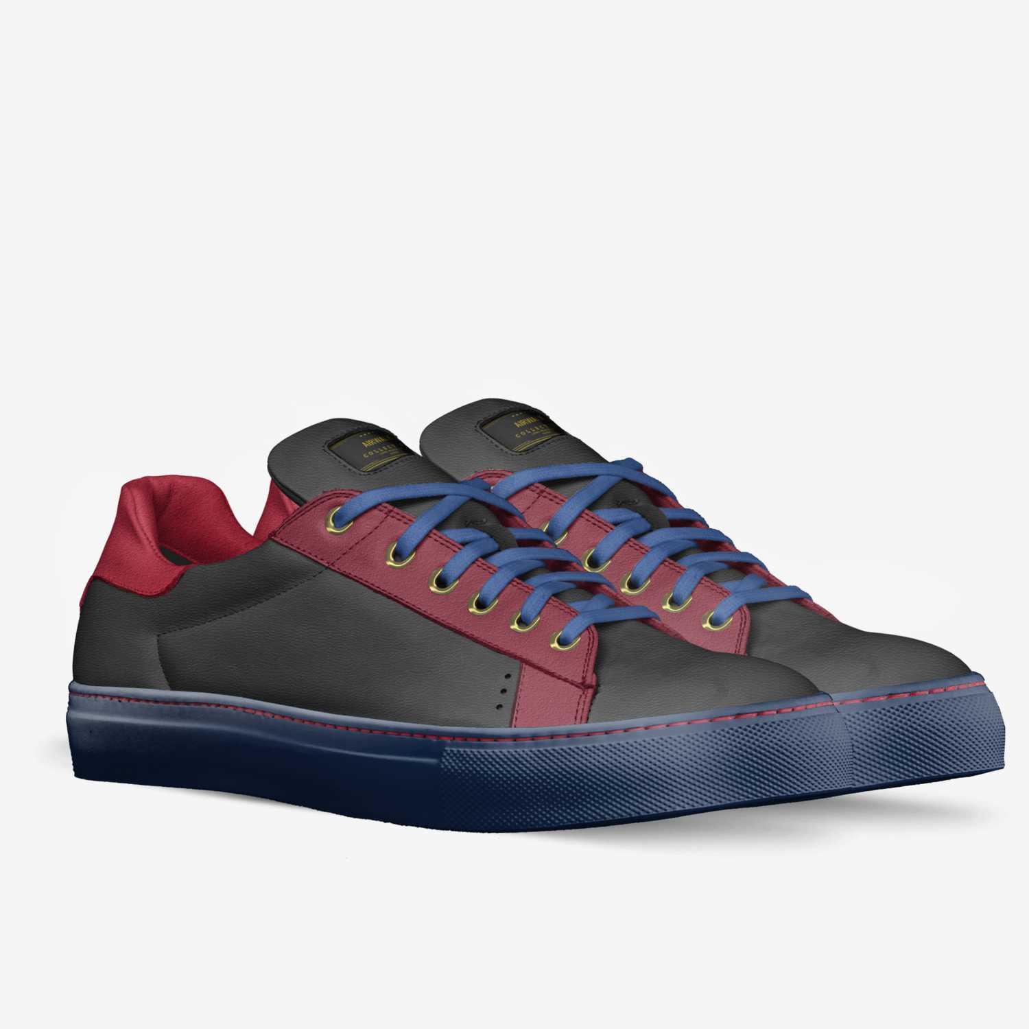 AirWalk custom made in Italy shoes by Justin Man | Double view