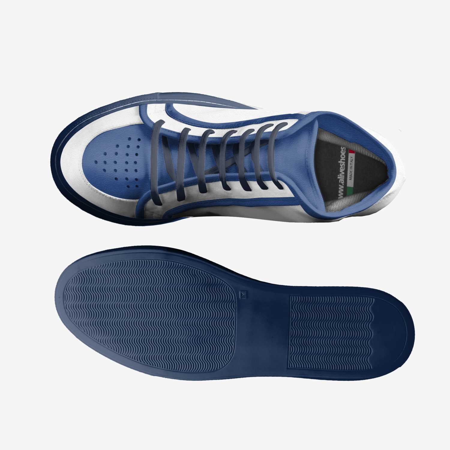 Air Juans 1.7 custom made in Italy shoes by John Wallman | Top view