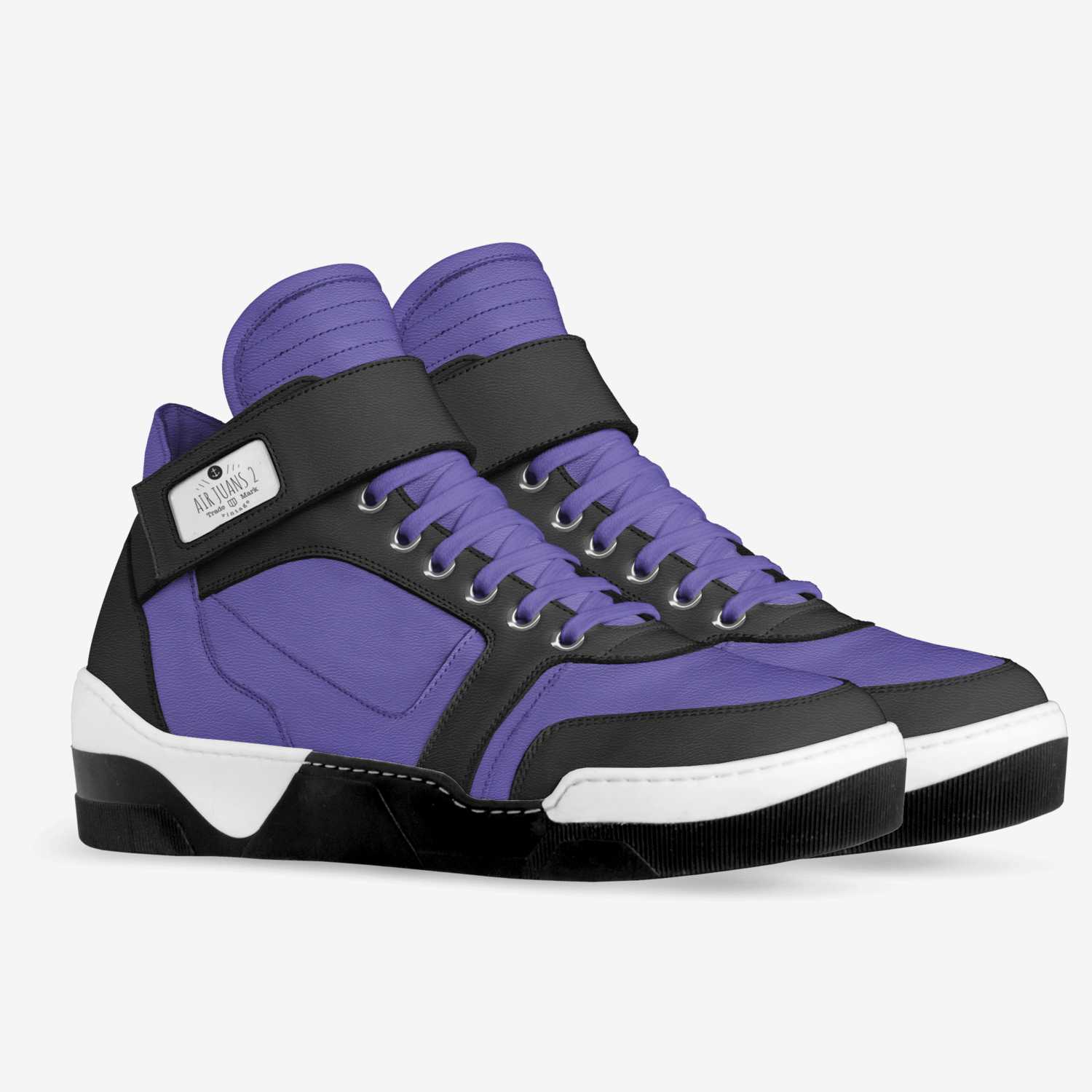 Air Juans 2 custom made in Italy shoes by John Wallman | Double view