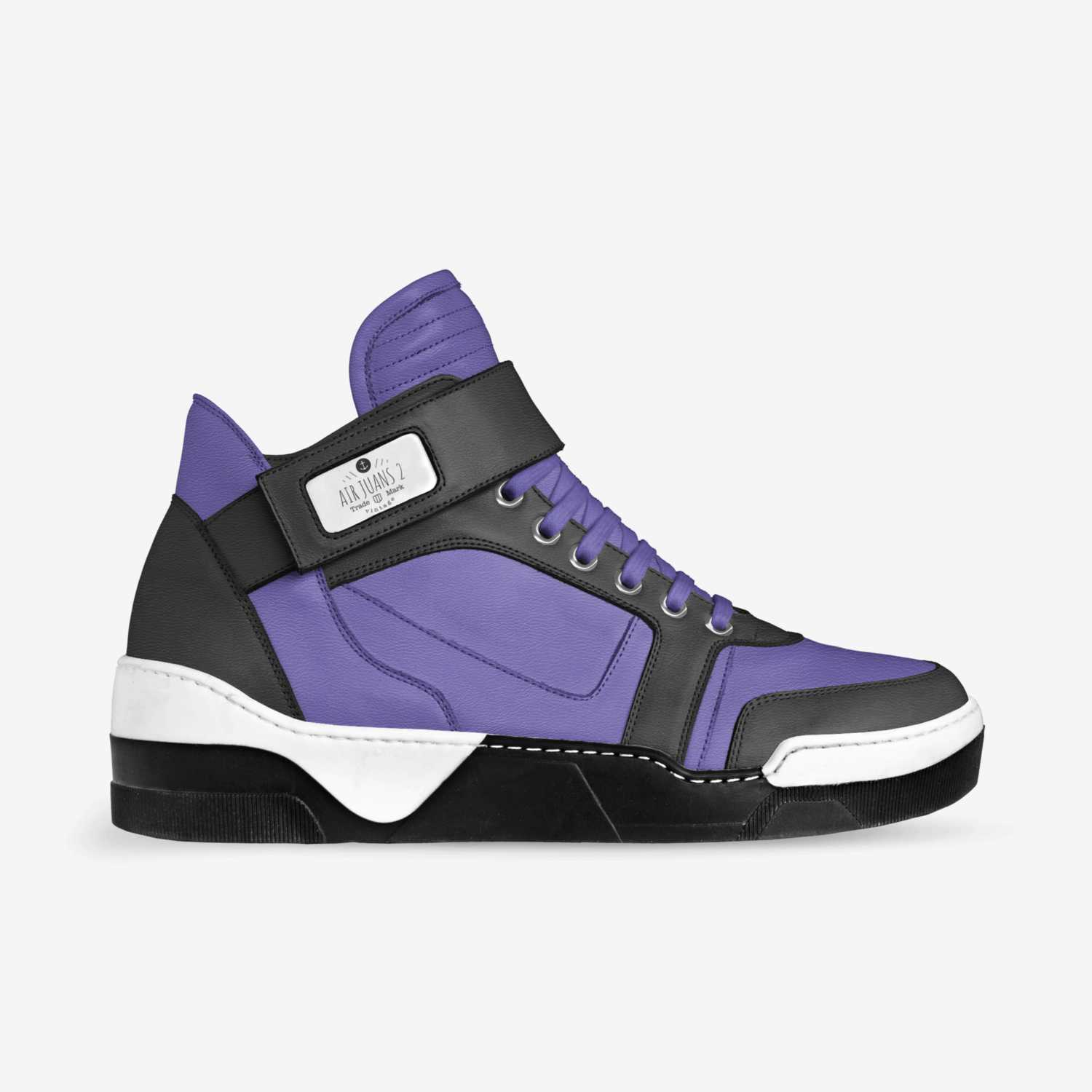Air Juans 2 custom made in Italy shoes by John Wallman | Side view