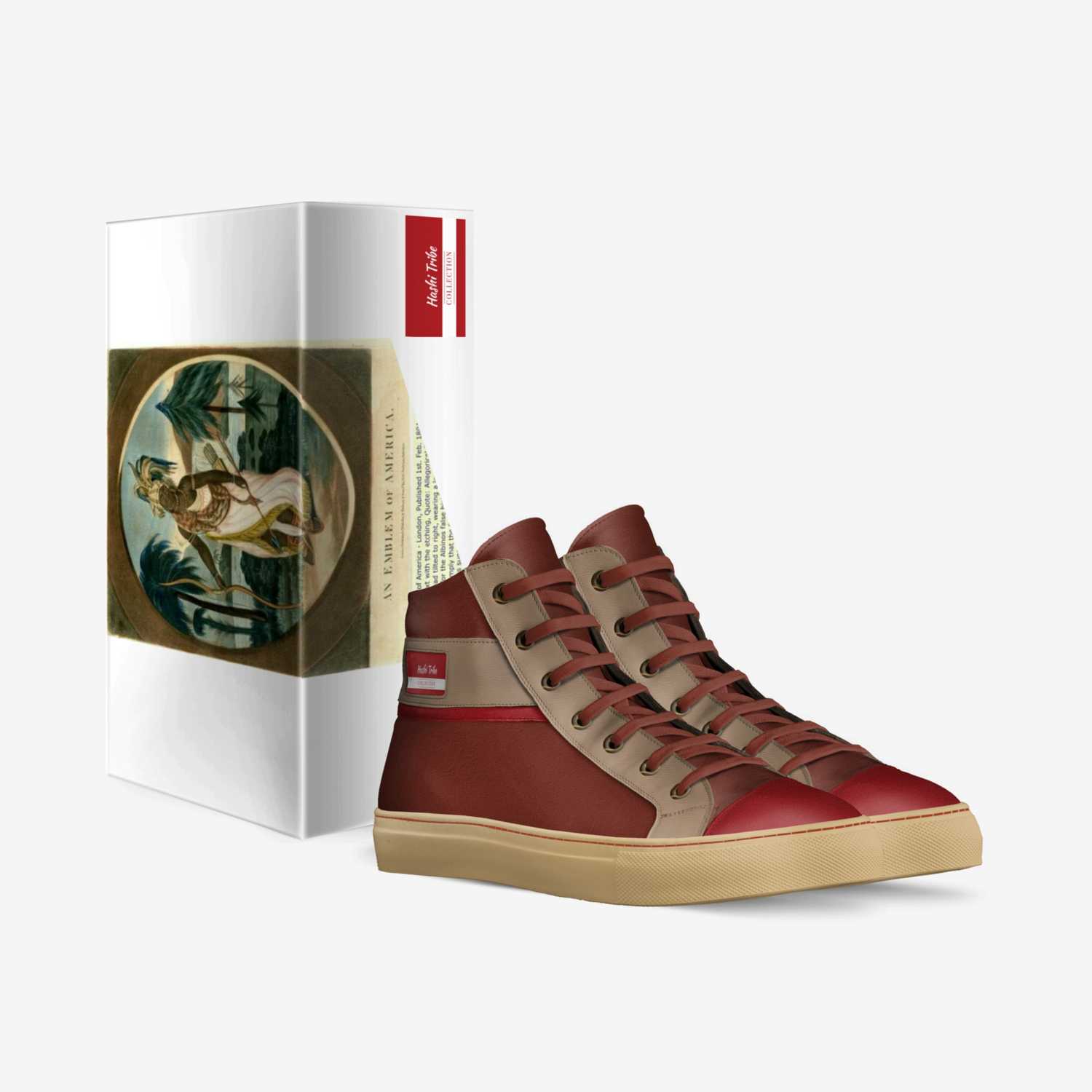 Hashi Tribe custom made in Italy shoes by Dontwon Washington | Box view