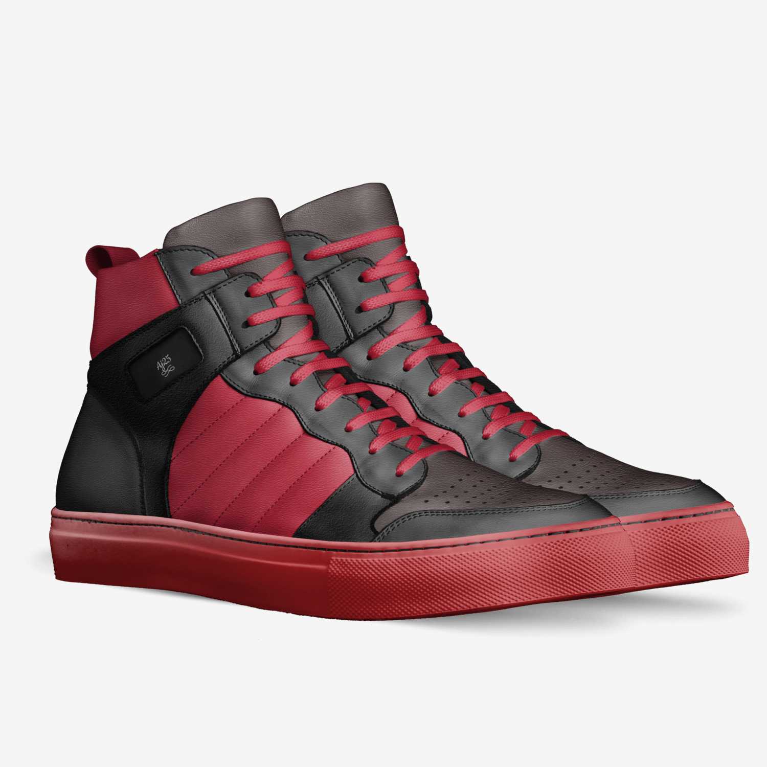Aj25 custom made in Italy shoes by Anthony Johnson | Double view