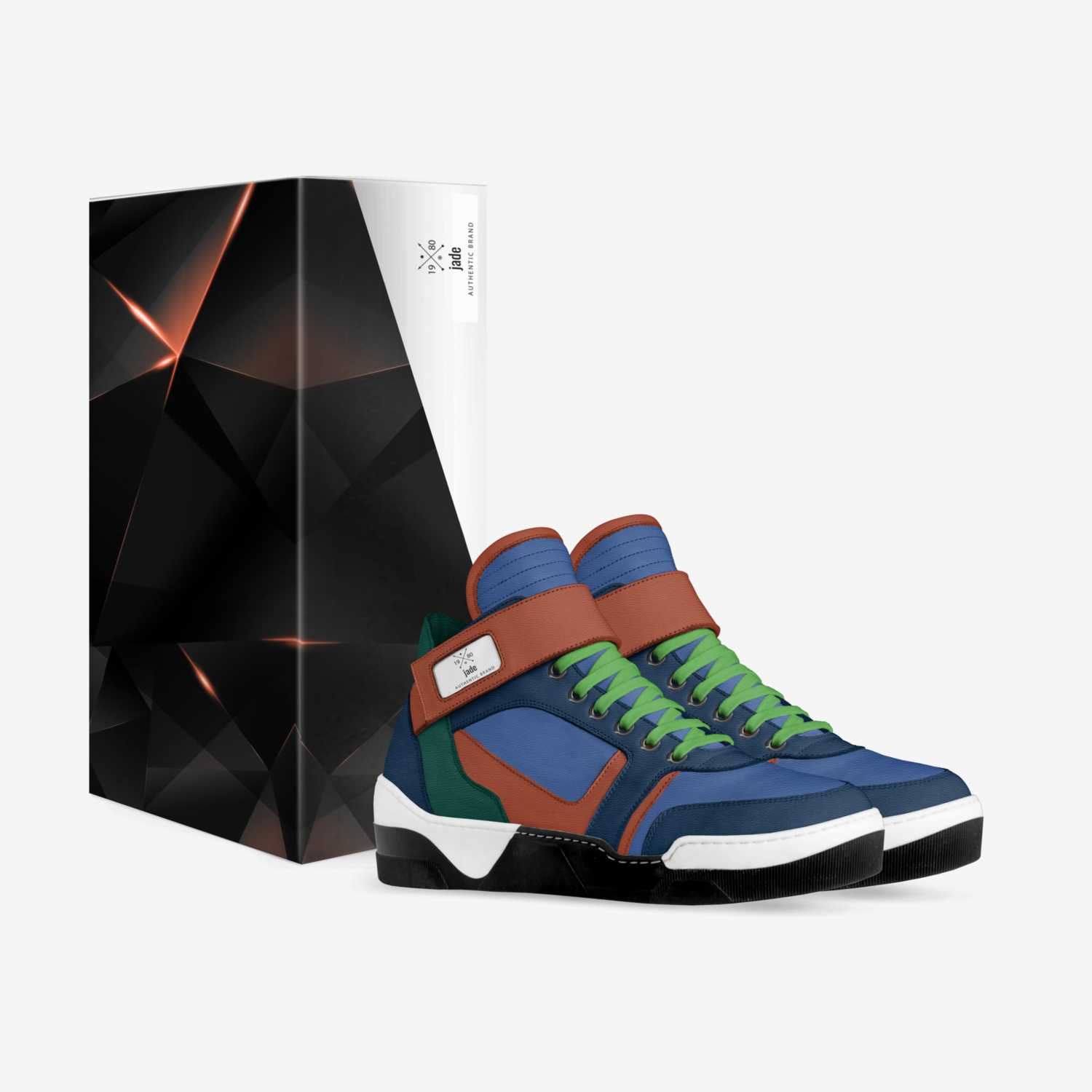 jade custom made in Italy shoes by Matt | Box view