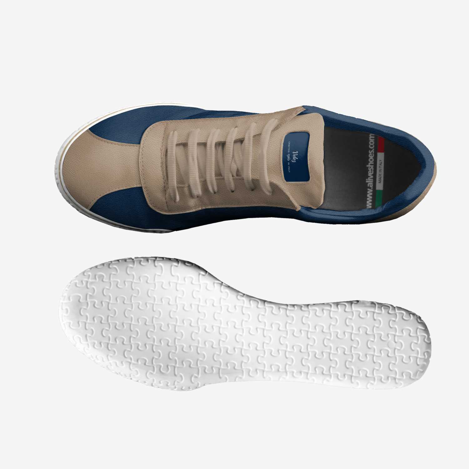 Velez custom made in Italy shoes by Luke Velez | Top view