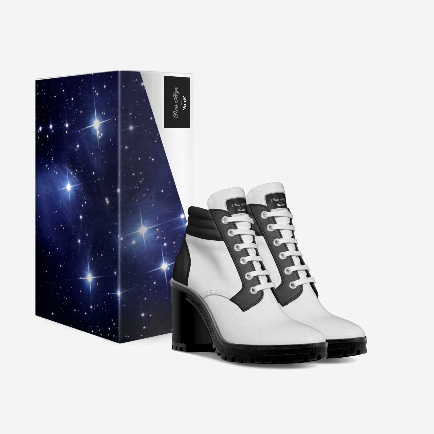 Stars Align custom made in Italy shoes by Lisa Punch | Box view