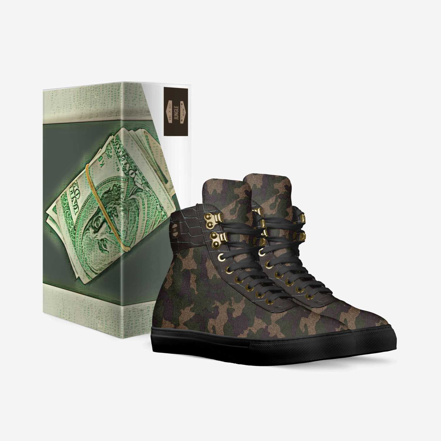 Jungle  custom made in Italy shoes by Facts Only | Box view
