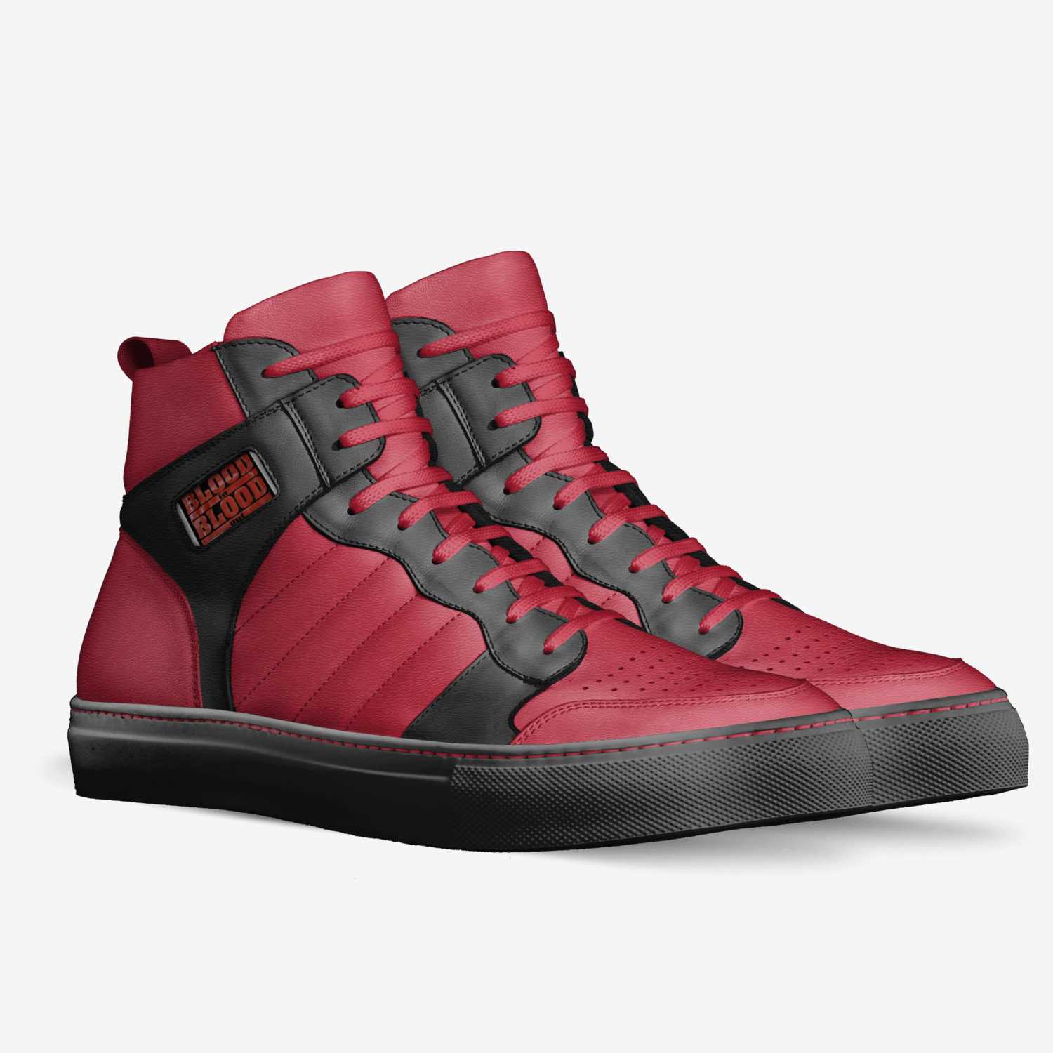 bloods custom made in Italy shoes by Jesse Griffin | Double view