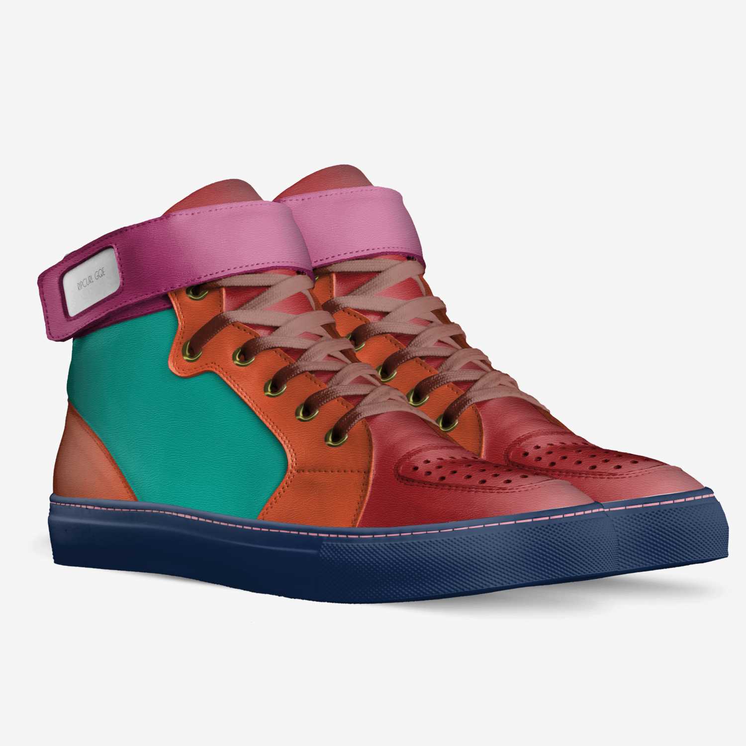 ripcurl GQE custom made in Italy shoes by Gunnar Tomm | Double view