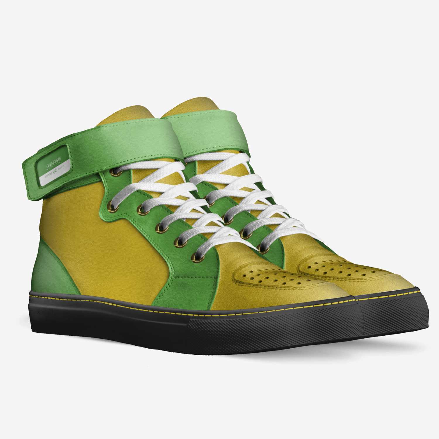 DRIPPY custom made in Italy shoes by Robert Mock | Double view