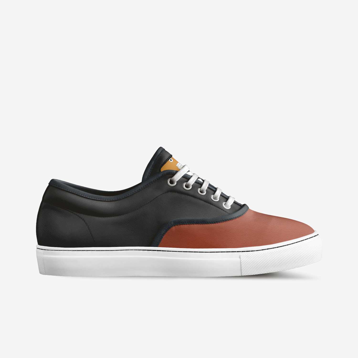 Sneake custom made in Italy shoes by Thomas Desmet | Side view