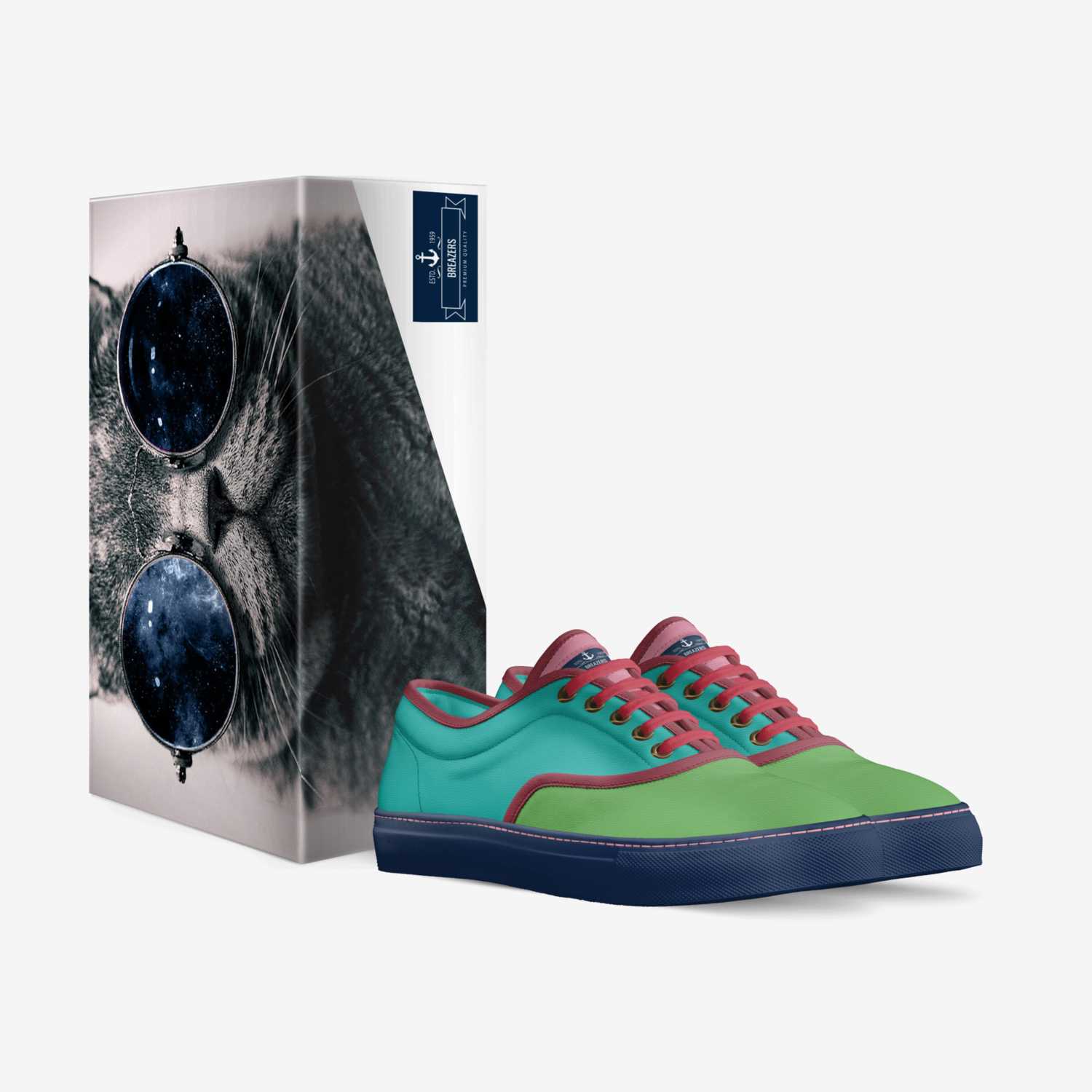 Breazers custom made in Italy shoes by Zach Zamora | Box view