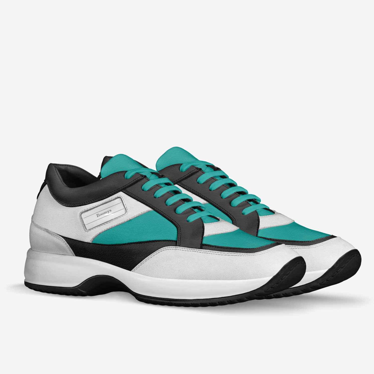 Zoomys custom made in Italy shoes by Coralee Poltorak | Double view