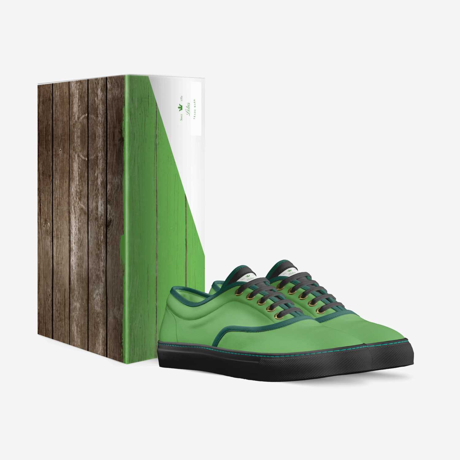 Lotus custom made in Italy shoes by Retr0 Defalt | Box view