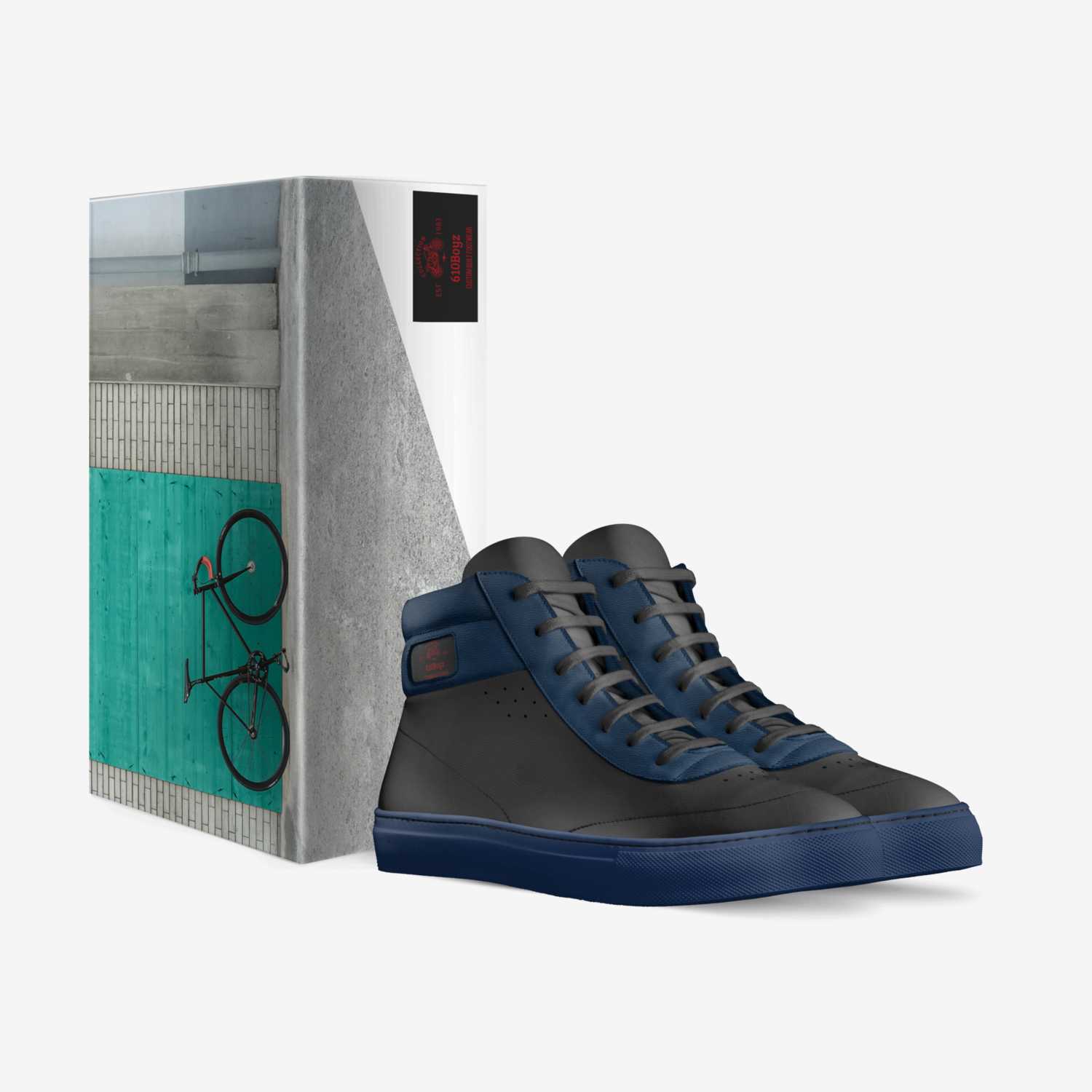 610Boyz custom made in Italy shoes by David Ramirez | Box view