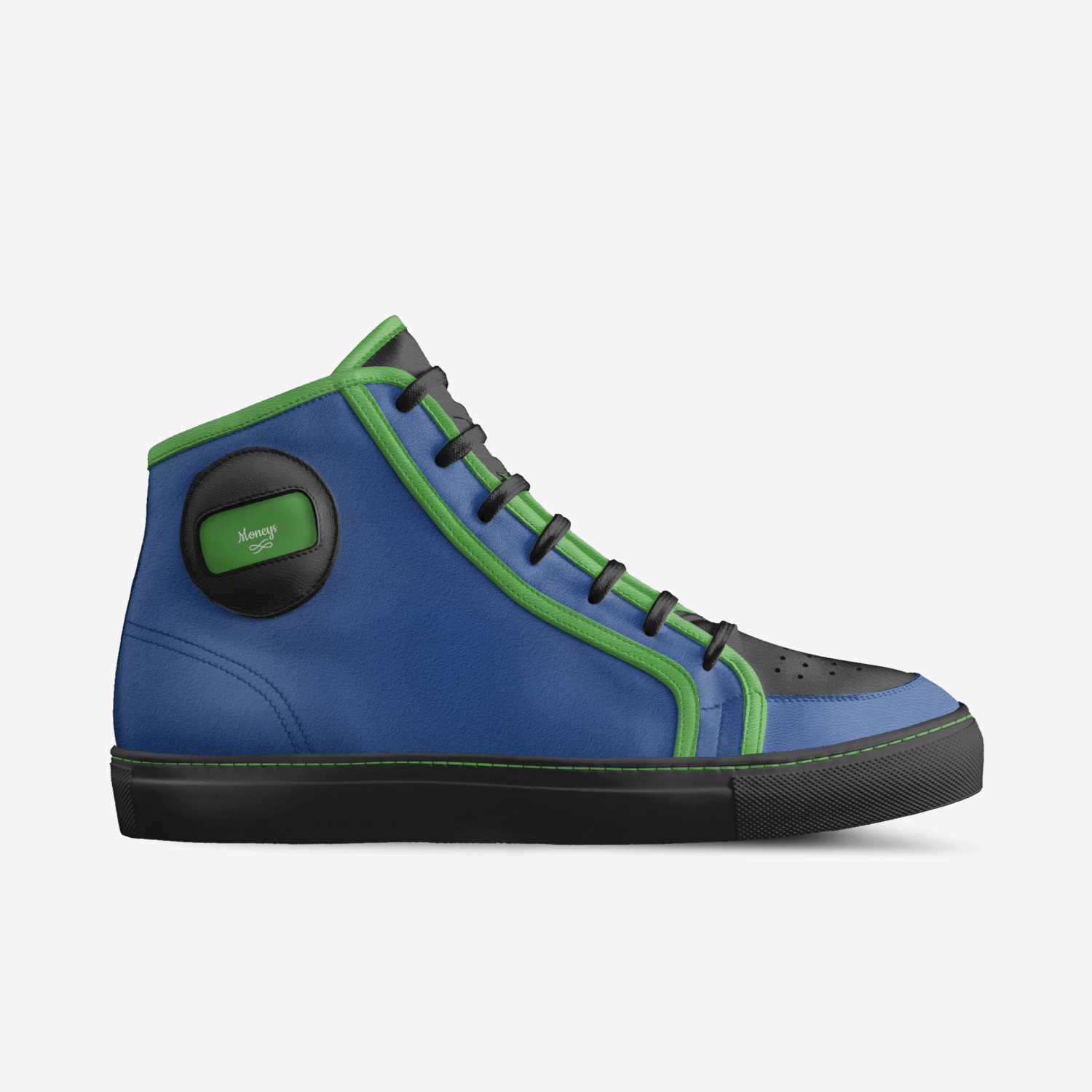 Moneys custom made in Italy shoes by Teriyuana Dukes | Side view
