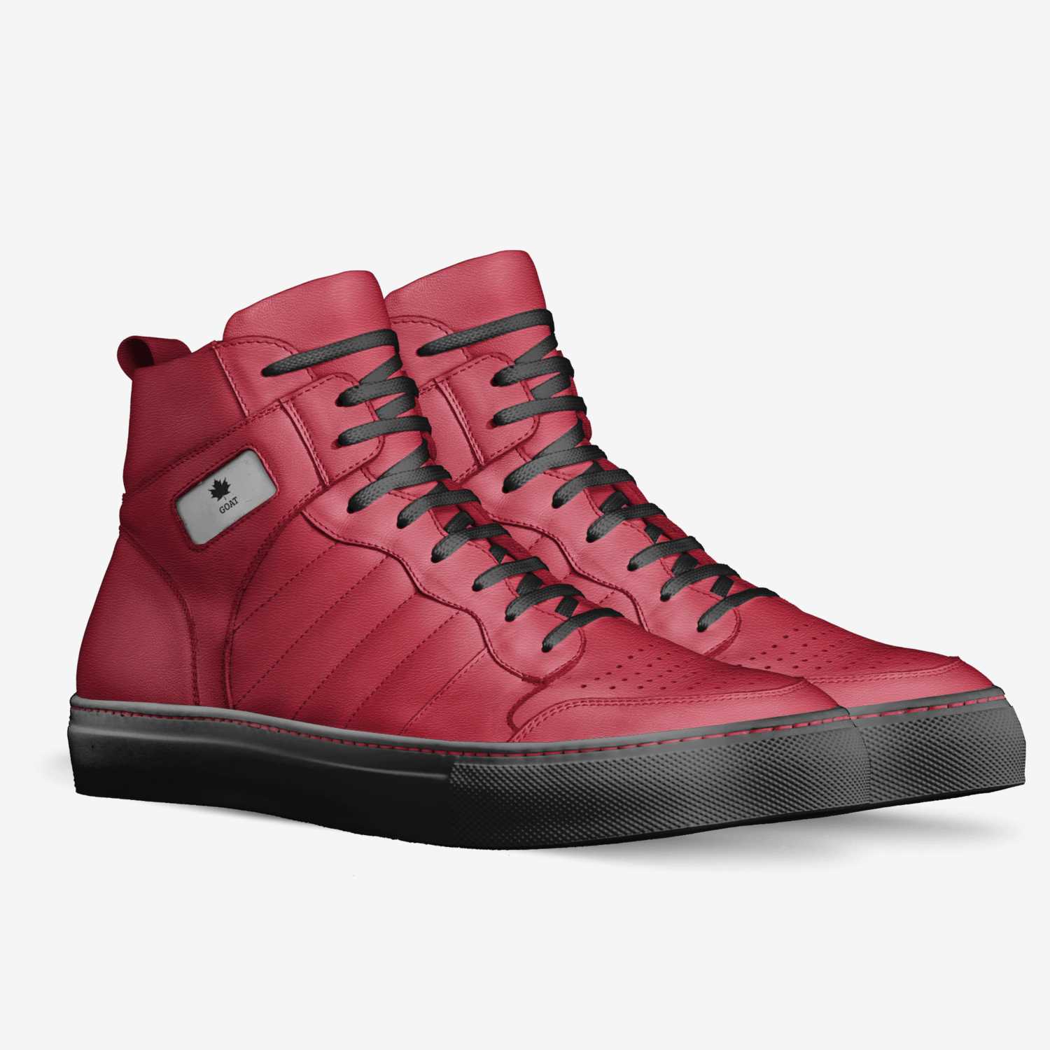 Goat custom made in Italy shoes by Doneshiah Klepinger | Double view
