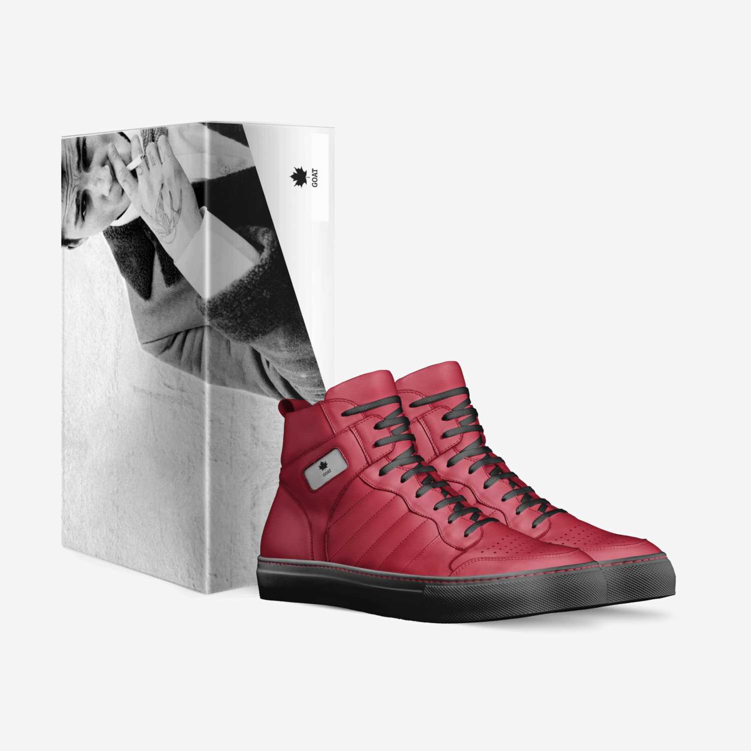 Goat custom made in Italy shoes by Doneshiah Klepinger | Box view