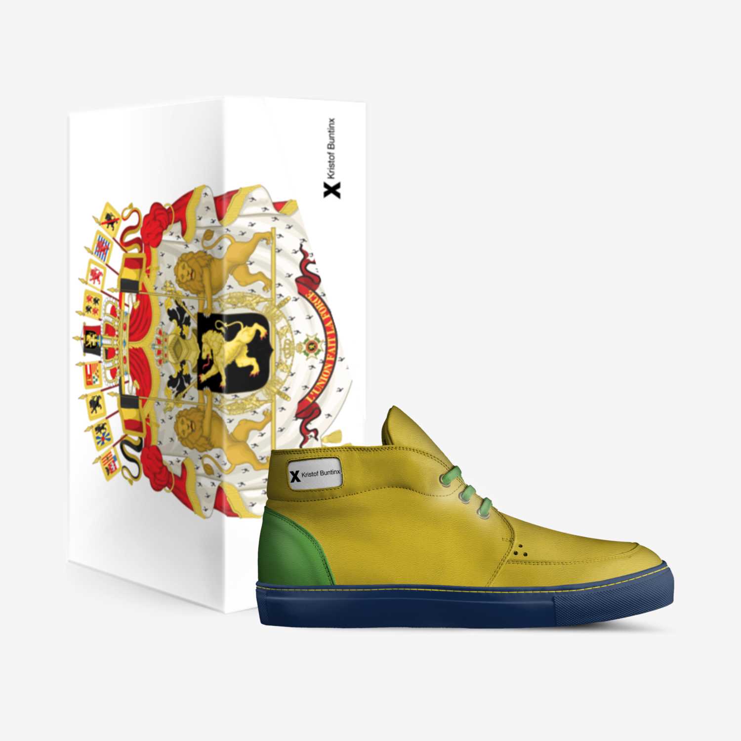 Goal! custom made in Italy shoes by Kristof Buntinx | Box view