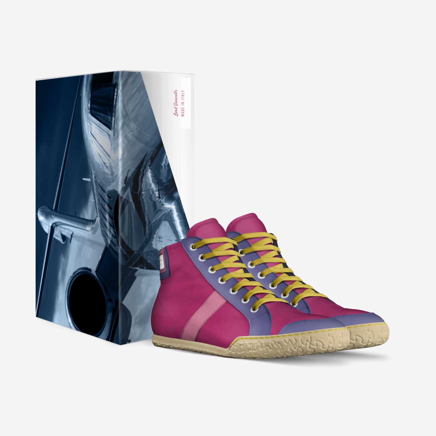 Lord Vanwells custom made in Italy shoes by Shae vanwells | Box view