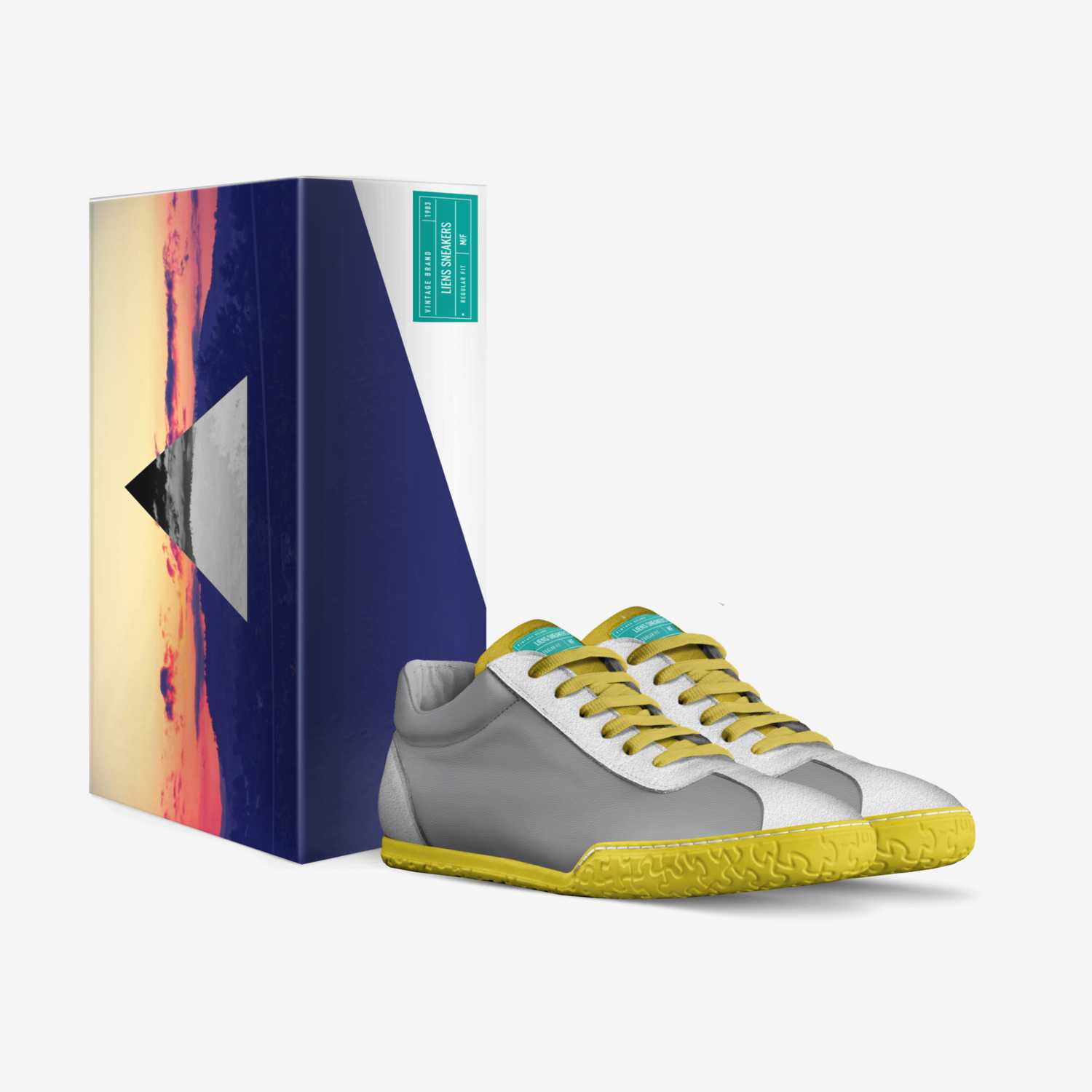 Liens sneakers custom made in Italy shoes by Lien vandeweghe | Box view