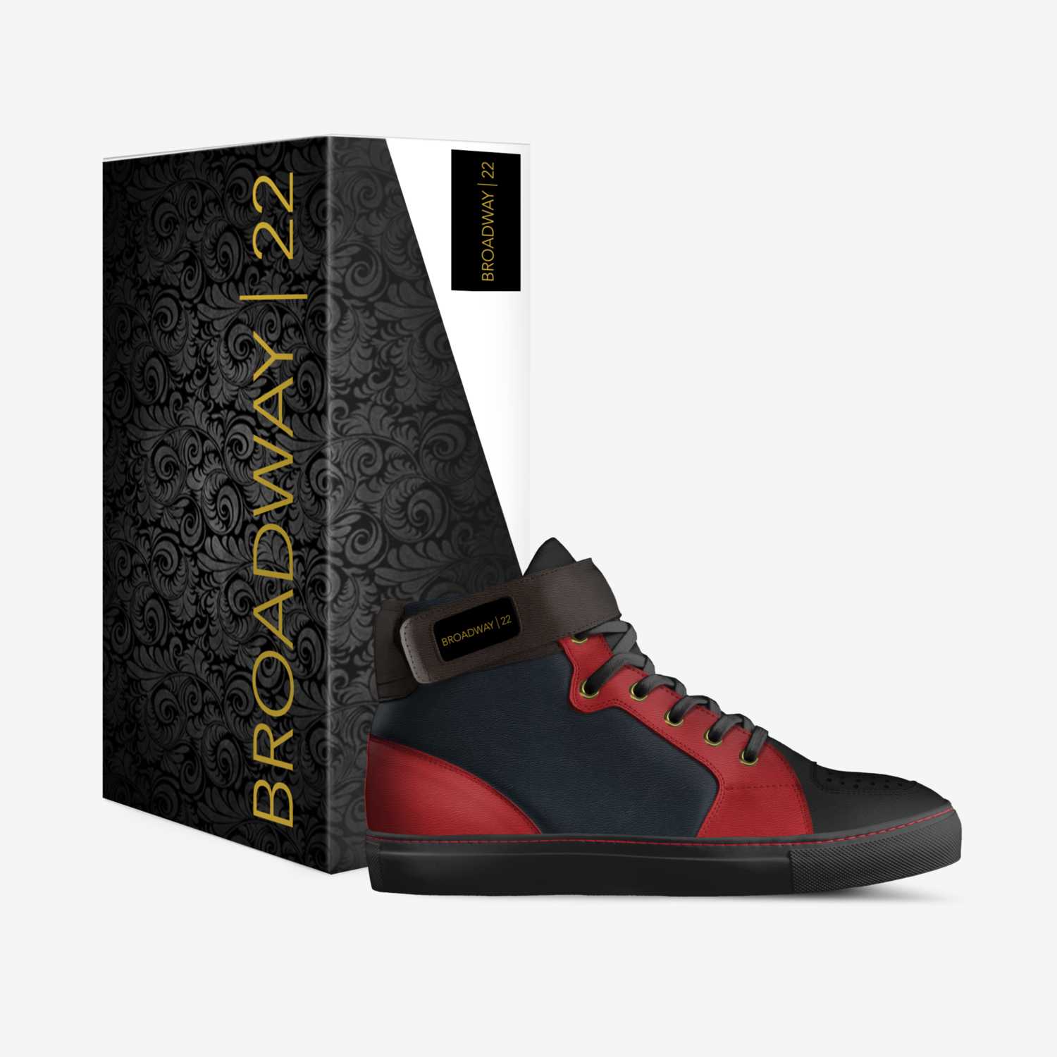 Broadway | 22 custom made in Italy shoes by Kortnee Simmons | Box view