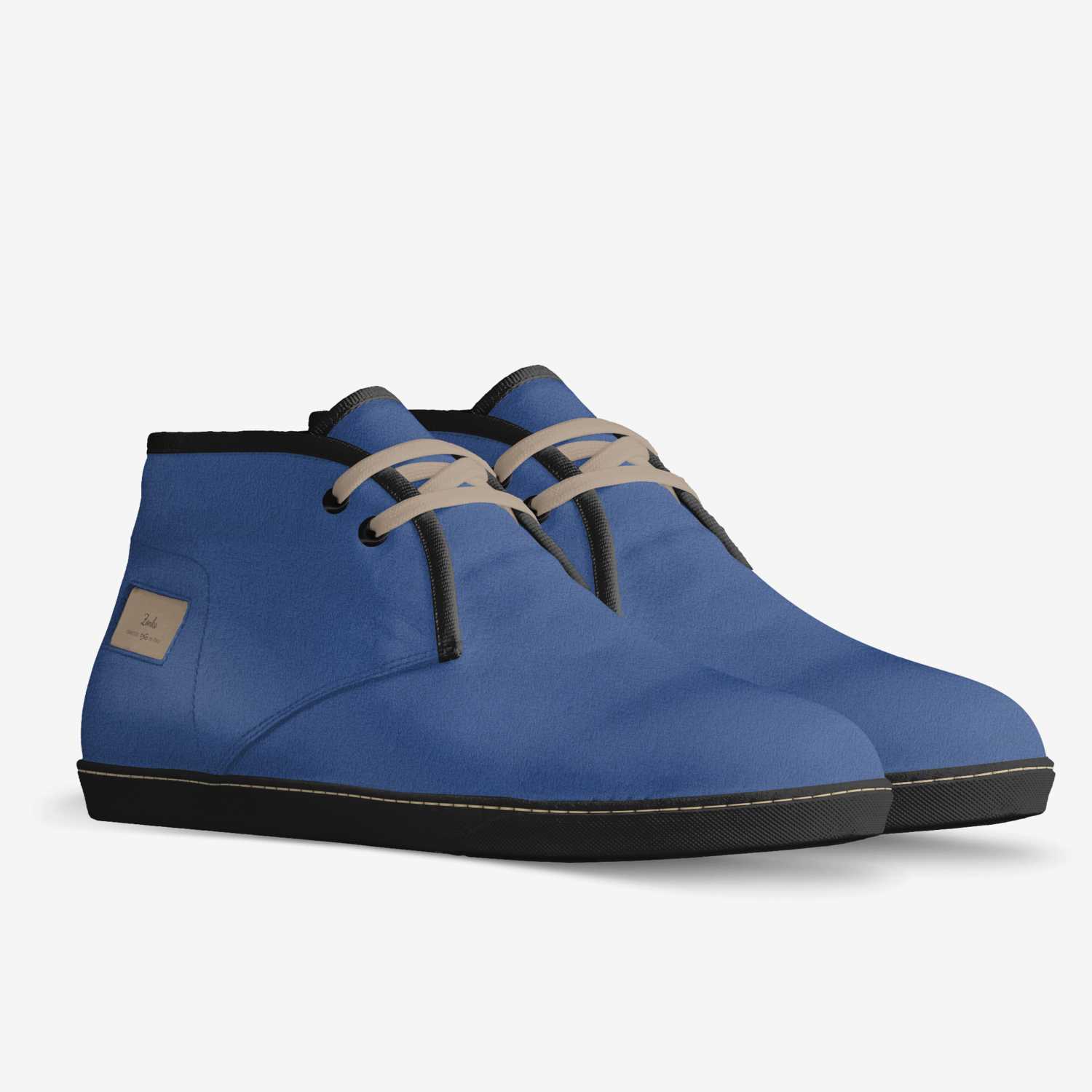 Zonks custom made in Italy shoes by Ezsimon Mcphail | Double view