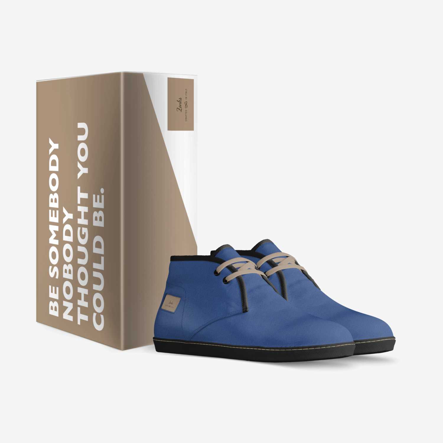 Zonks custom made in Italy shoes by Ezsimon Mcphail | Box view