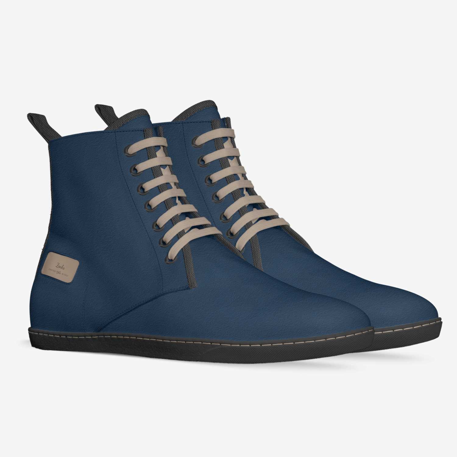 Zonks custom made in Italy shoes by Ezsimon Mcphail | Double view